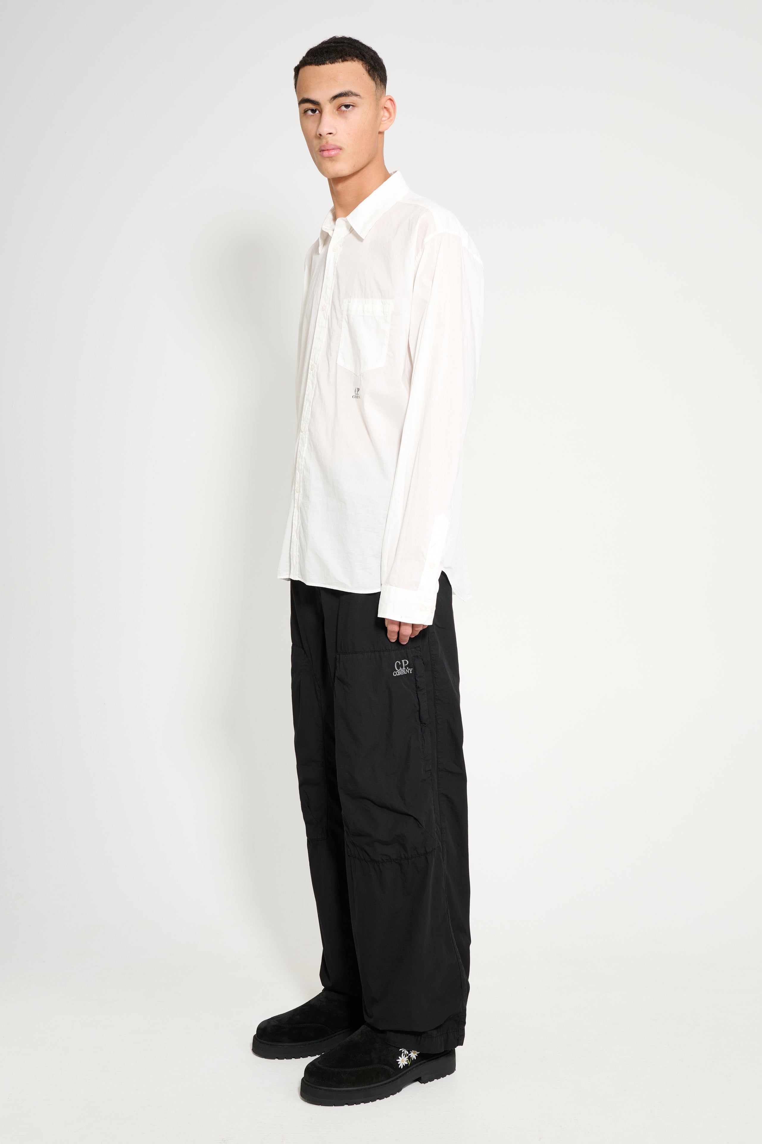 C.P. Company Loose Pants Black