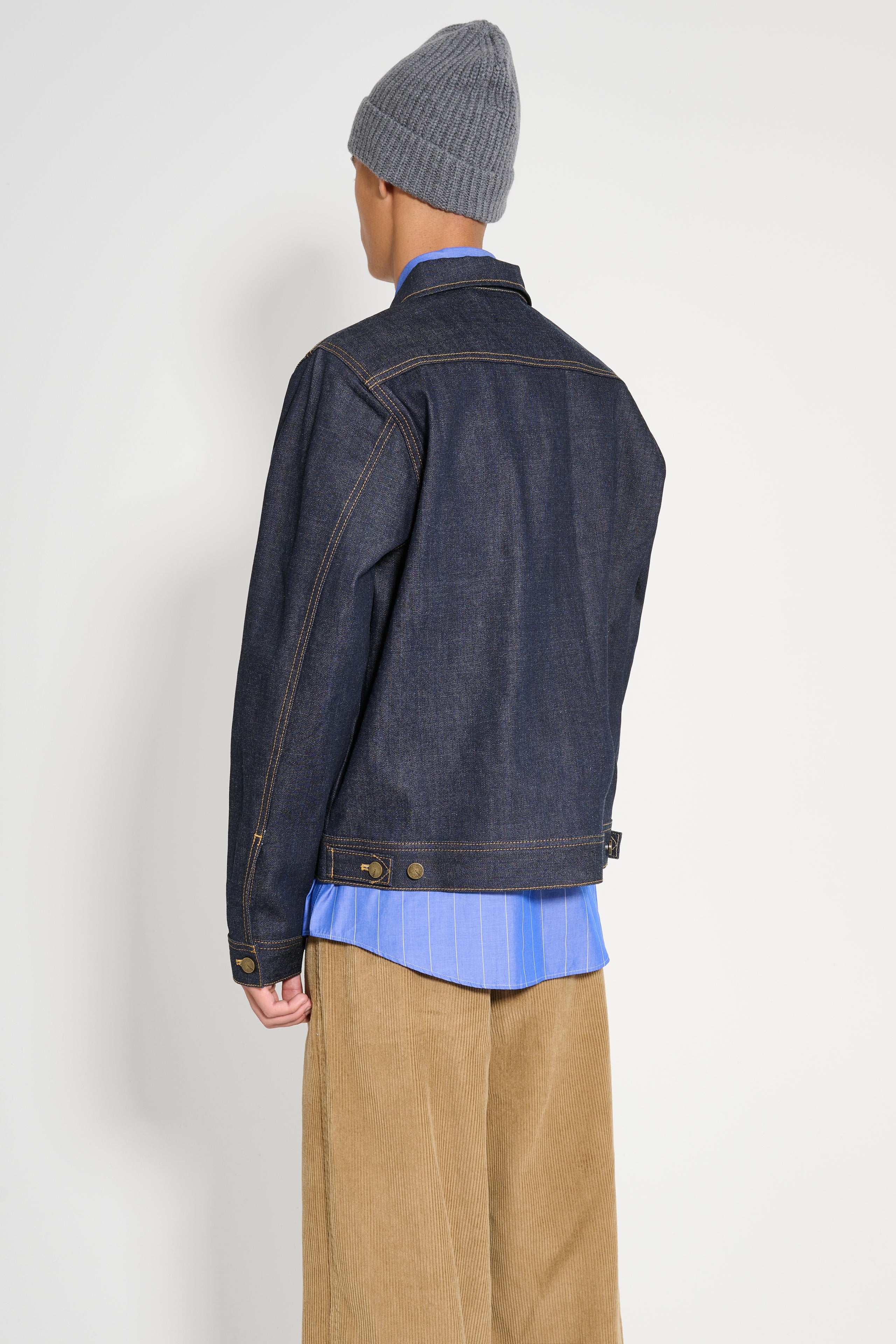 Carter Young Arch Denim Jacket Raw Indigo