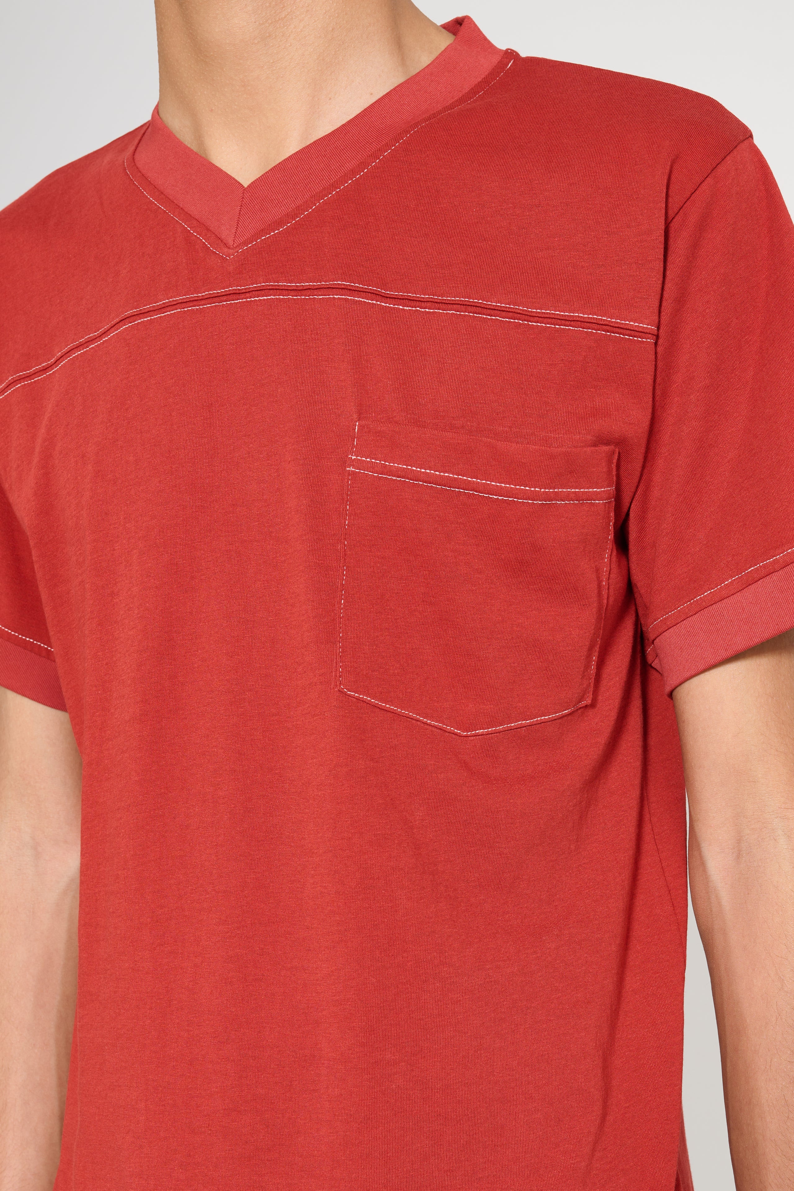 Carter Young Scrimmage Tee Crimson / Cream