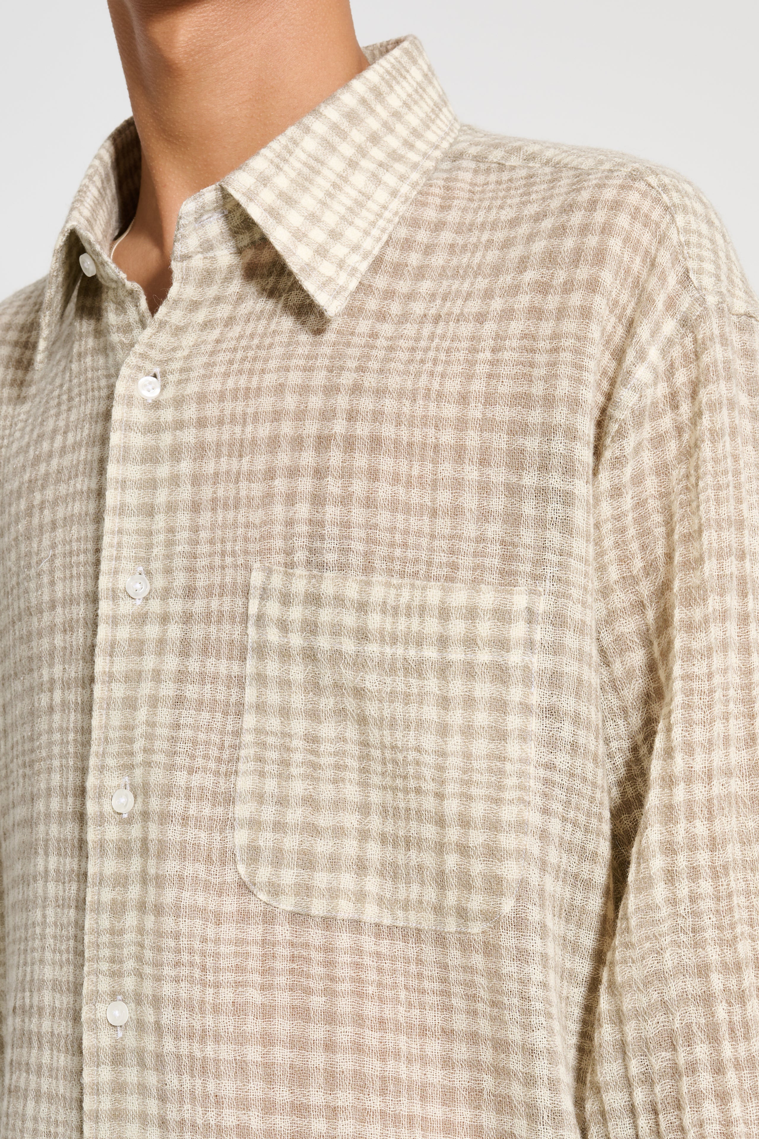 Carter Young Hugo Shirt Butter / Cream Check