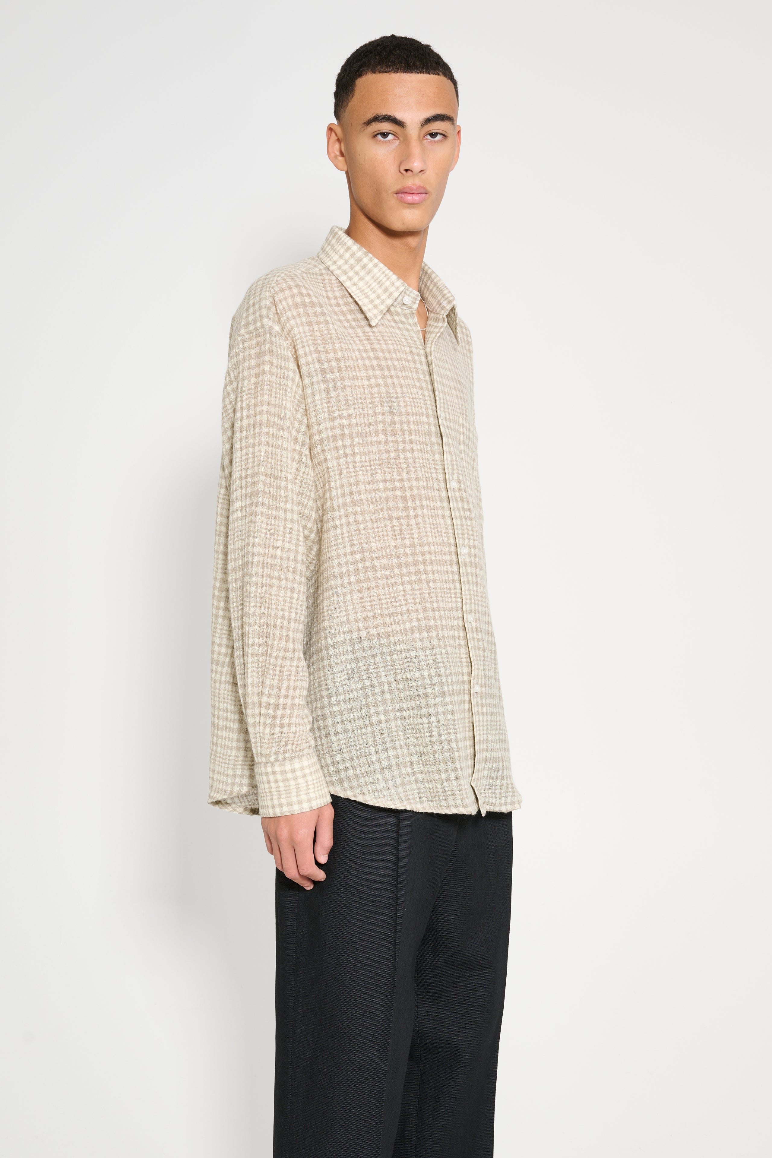 Carter Young Hugo Shirt Butter / Cream Check