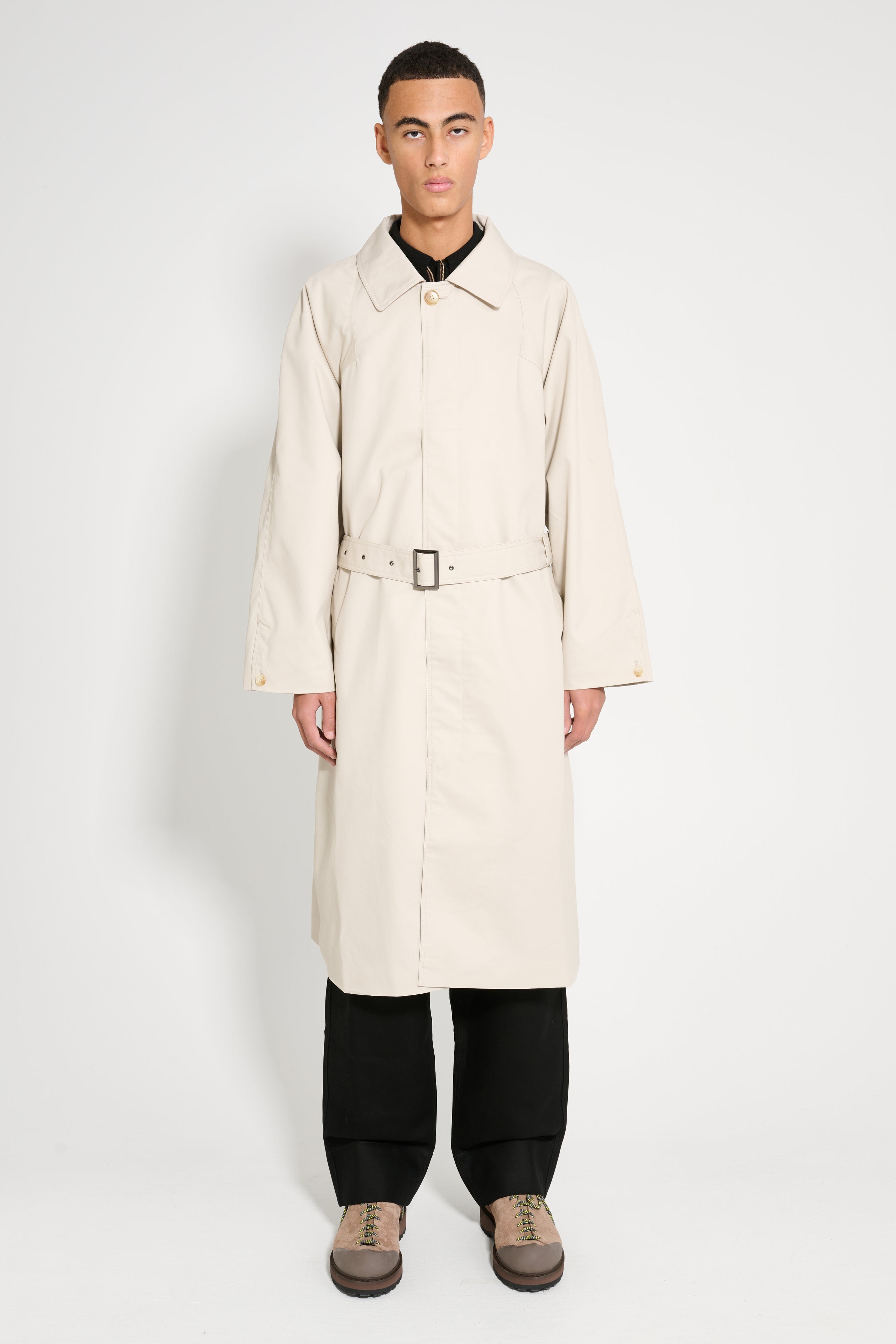 Carter Young Western Raincoat Stone