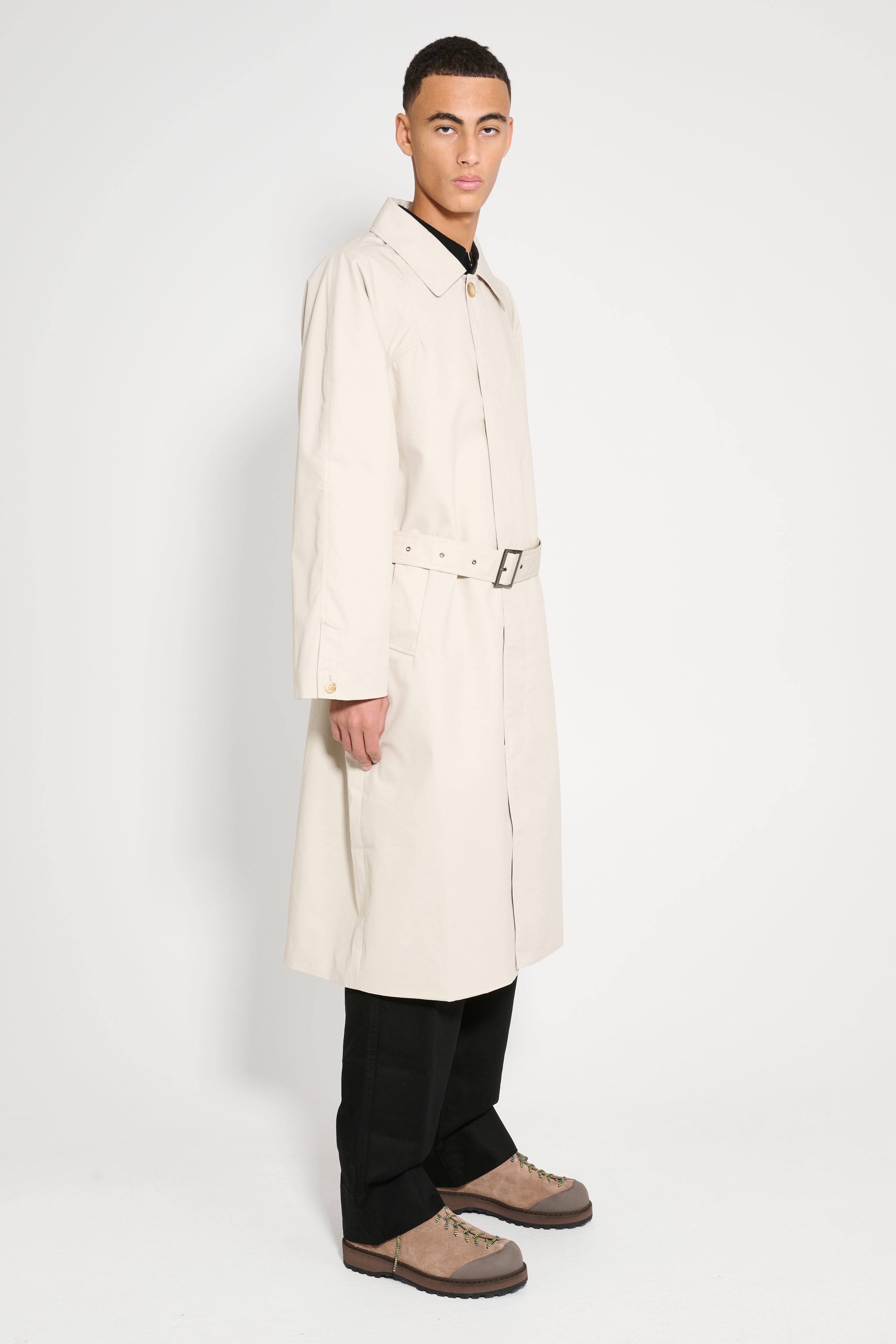 Carter Young Western Raincoat Stone