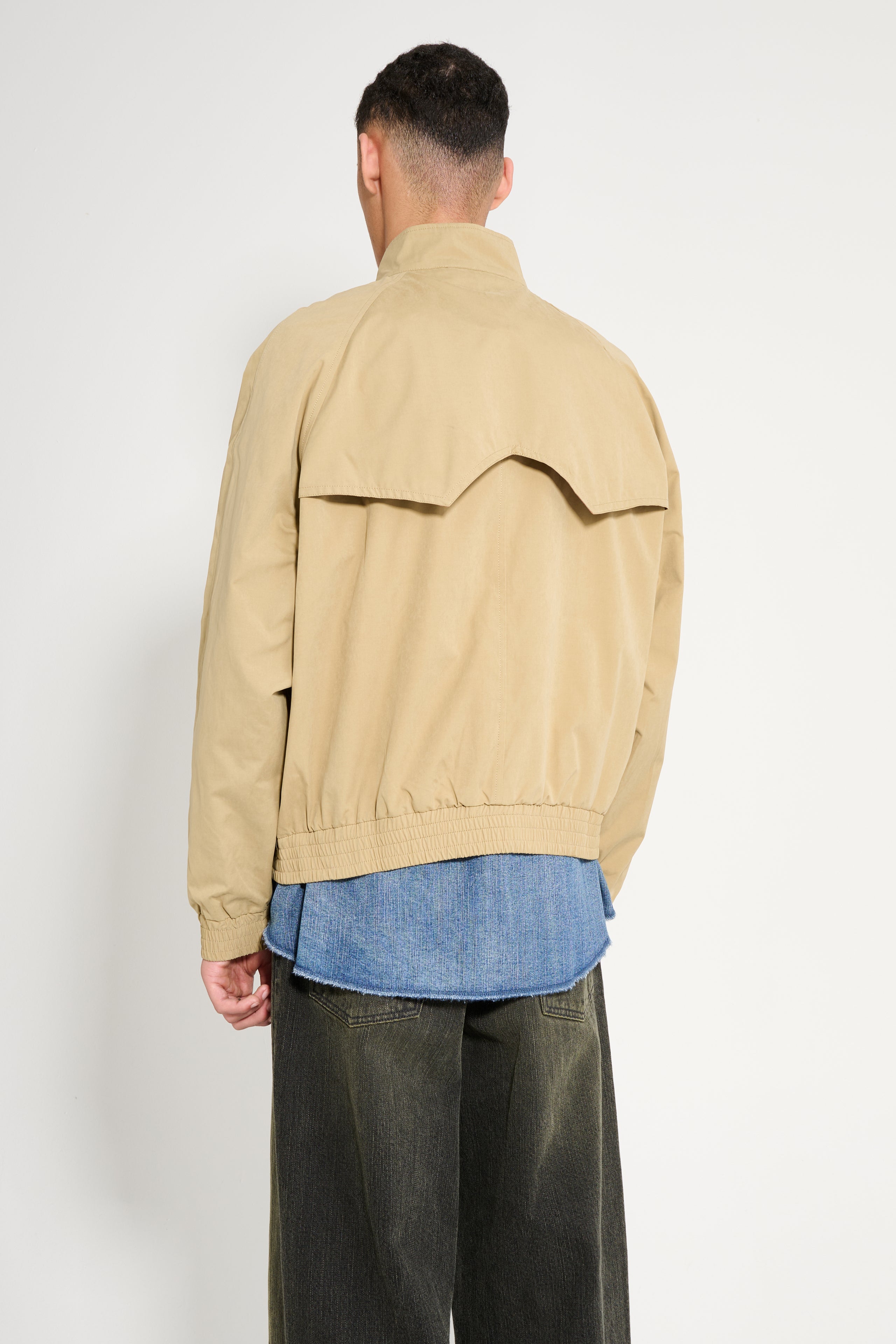 Carter Young Western Harrington Blouson Light Khaki