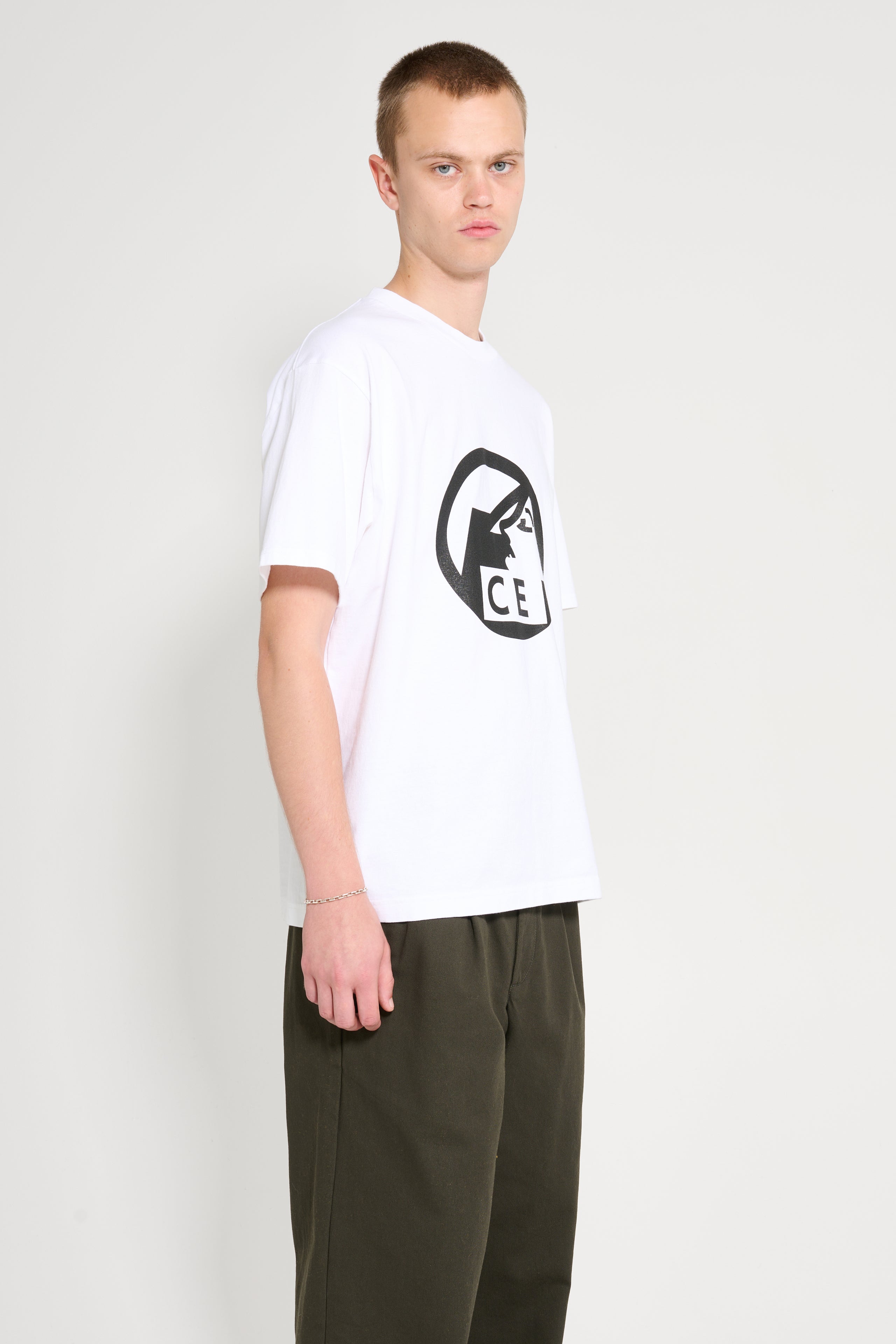 Cav Empt Flat Pre Cog T-shirt White