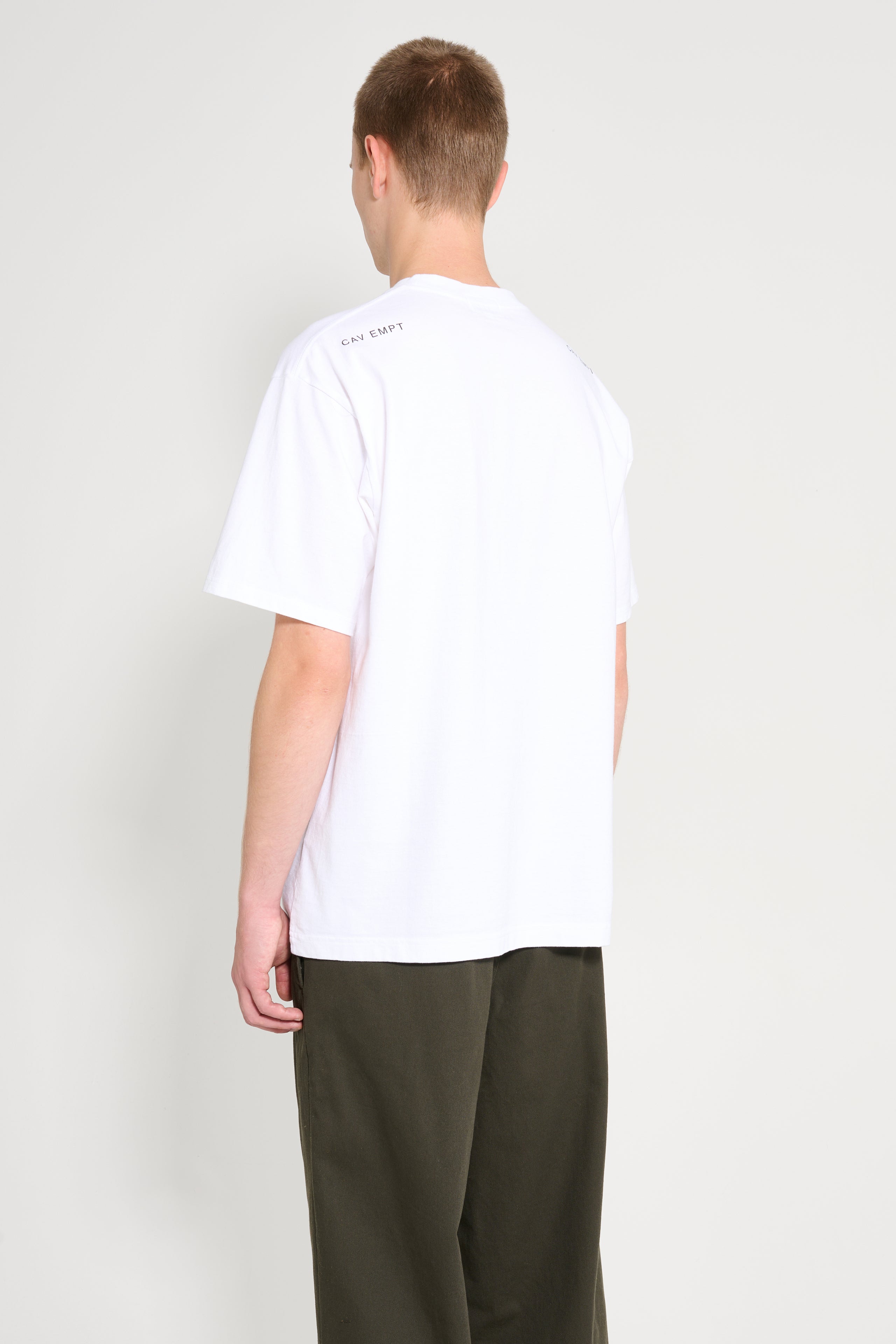 Cav Empt Flat Pre Cog T-shirt White