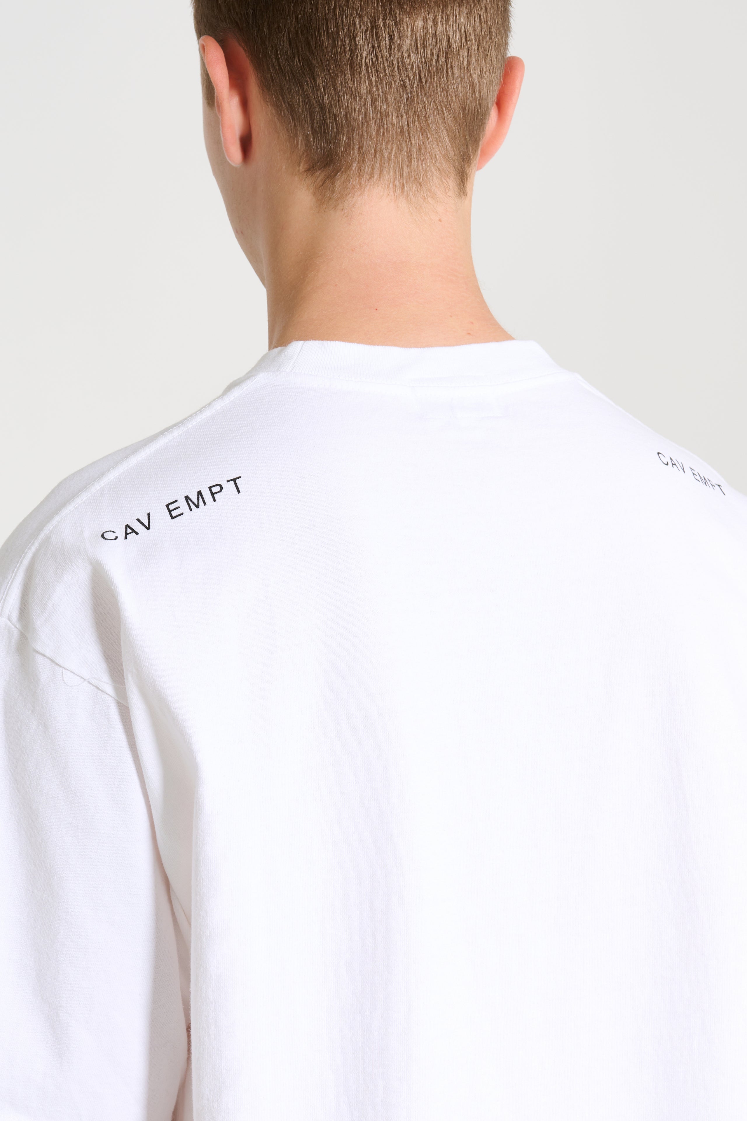 Cav Empt Flat Pre Cog T-shirt White