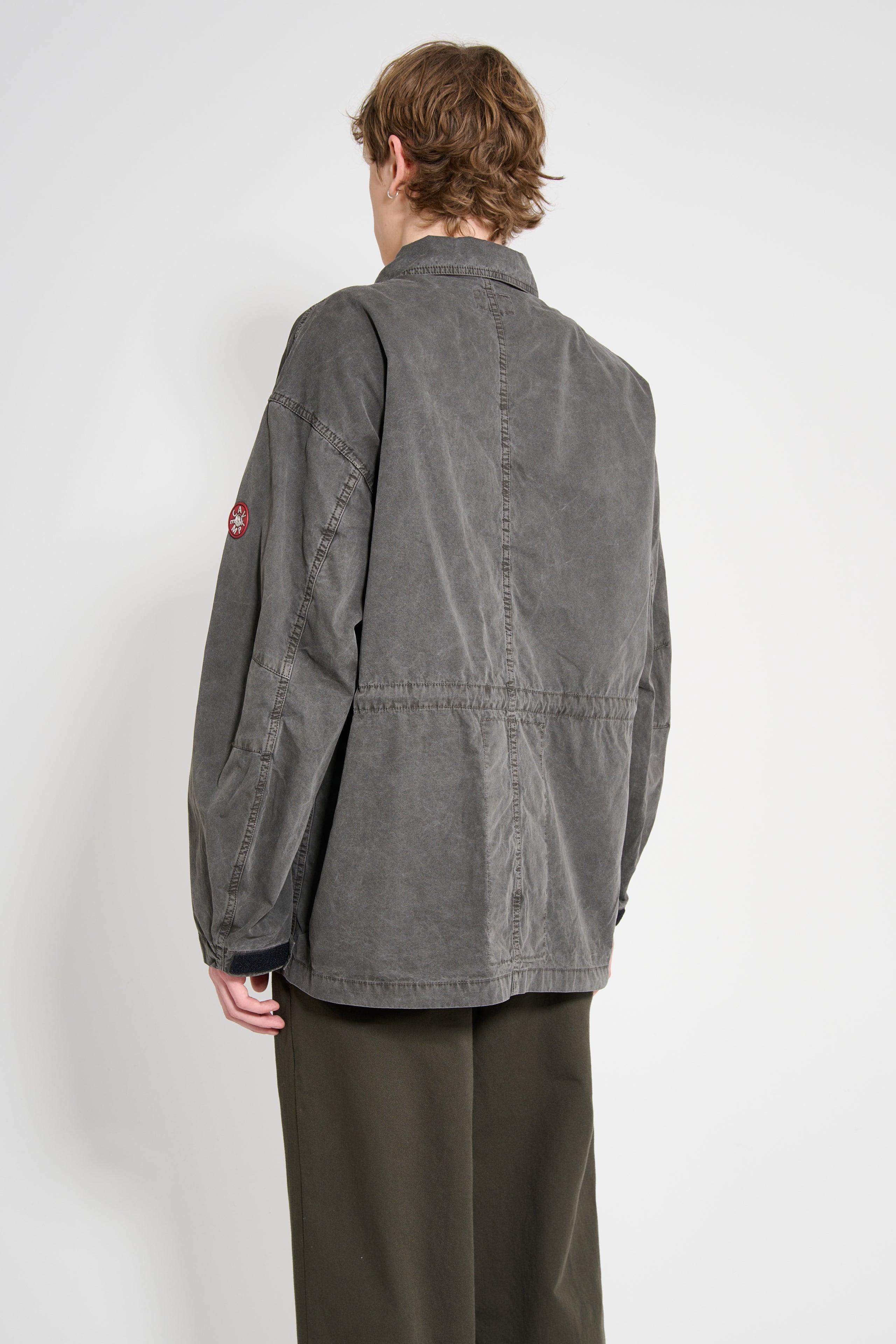 Cav Empt Overdye Easy BDU Jacket Charcoal