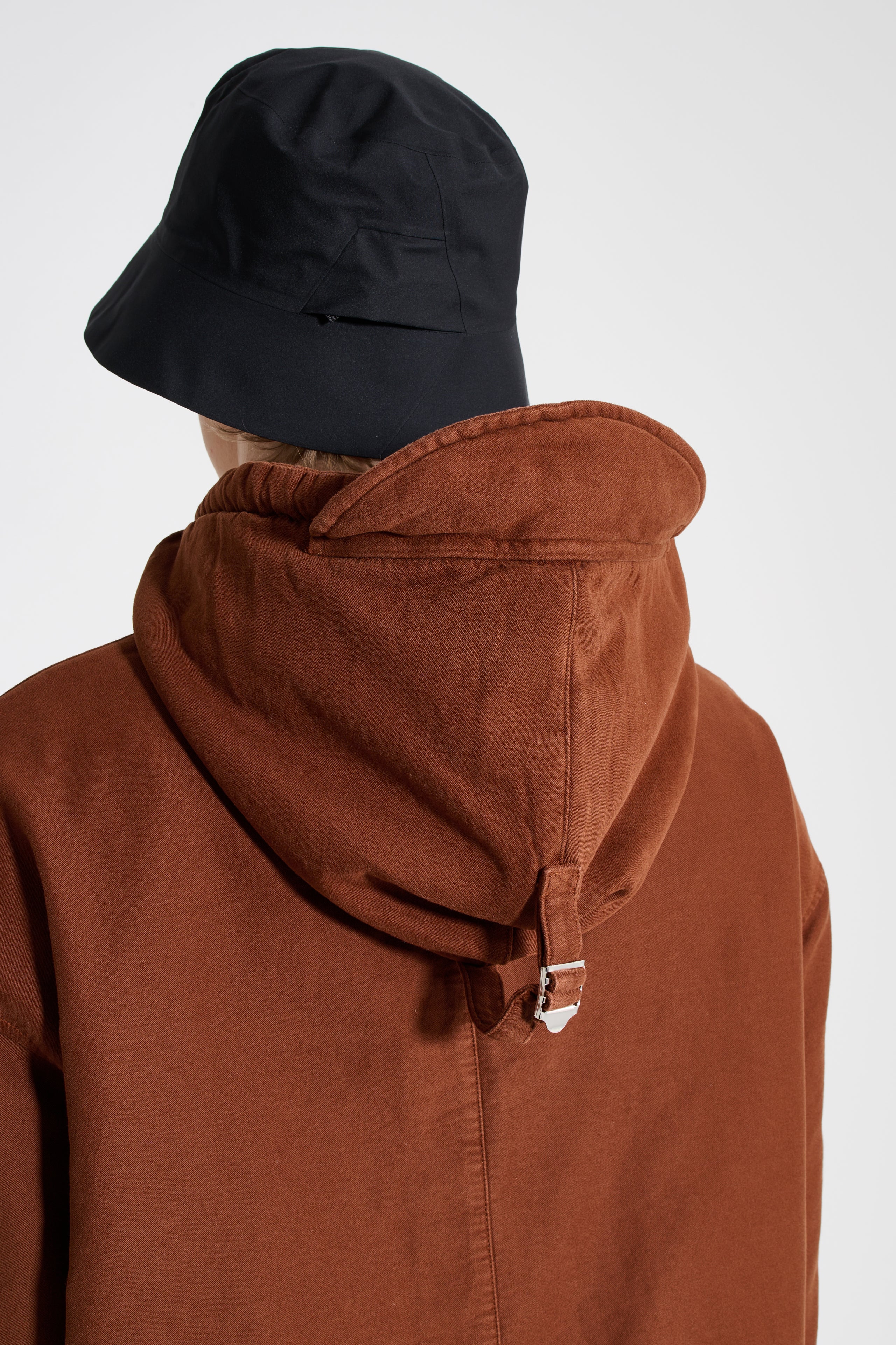 Cav Empt Cotton Detached Hood Jacket Brown