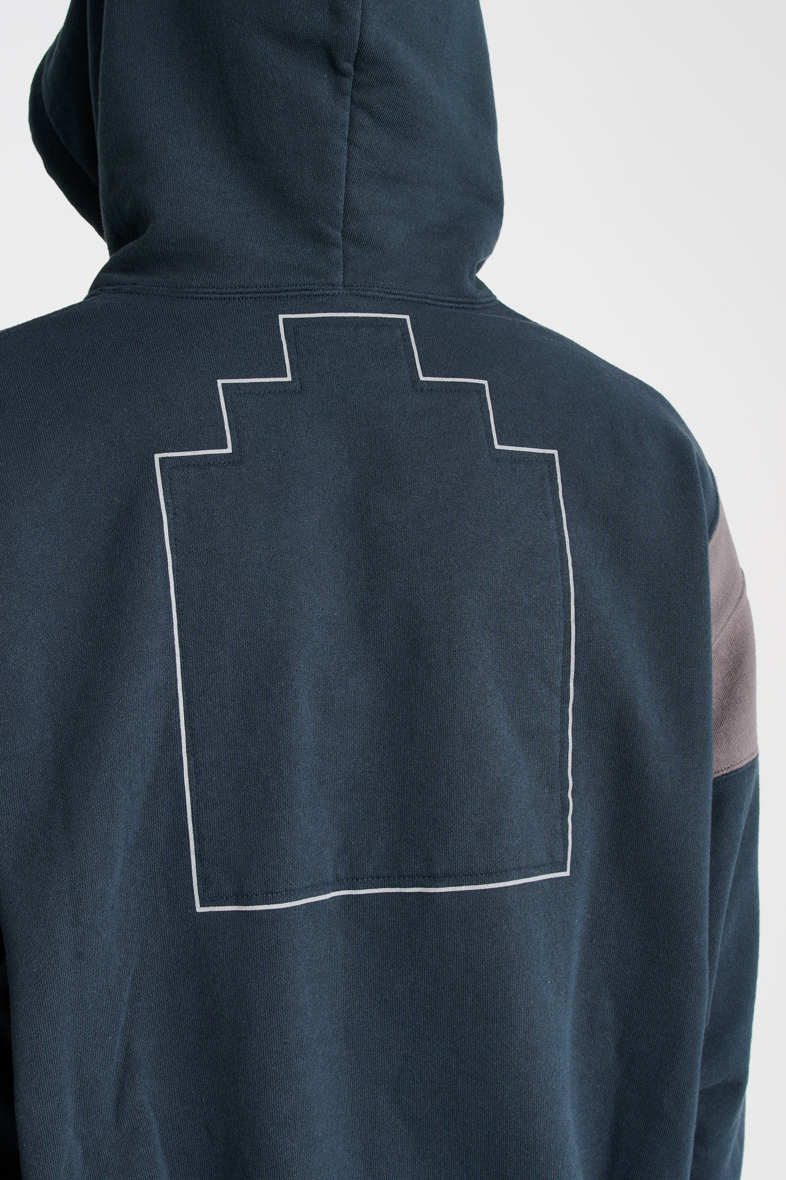 Cav Empt Side Color Hoodie Navy