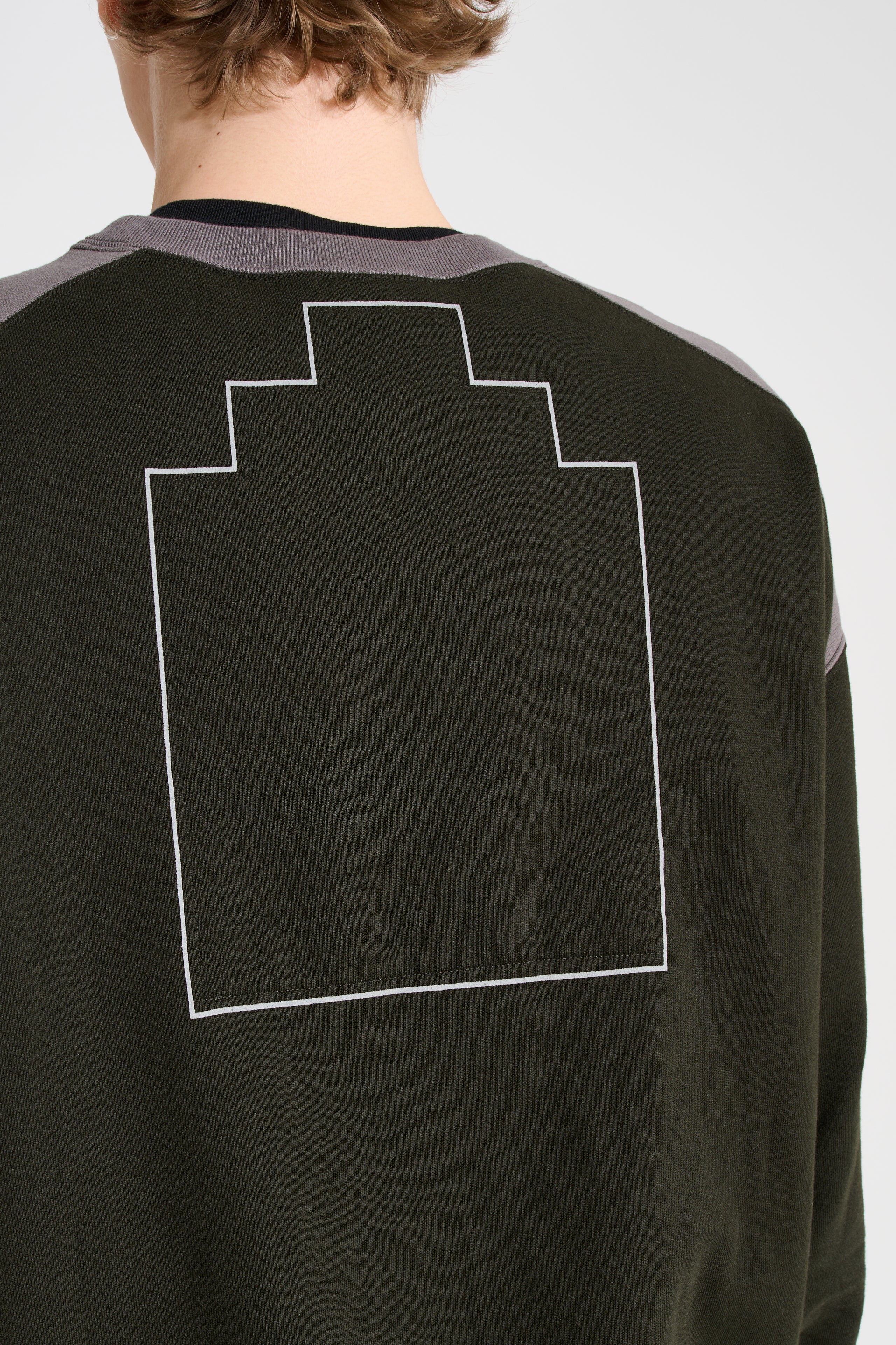 Cav Empt Panel Shoulder Crew Neck Black