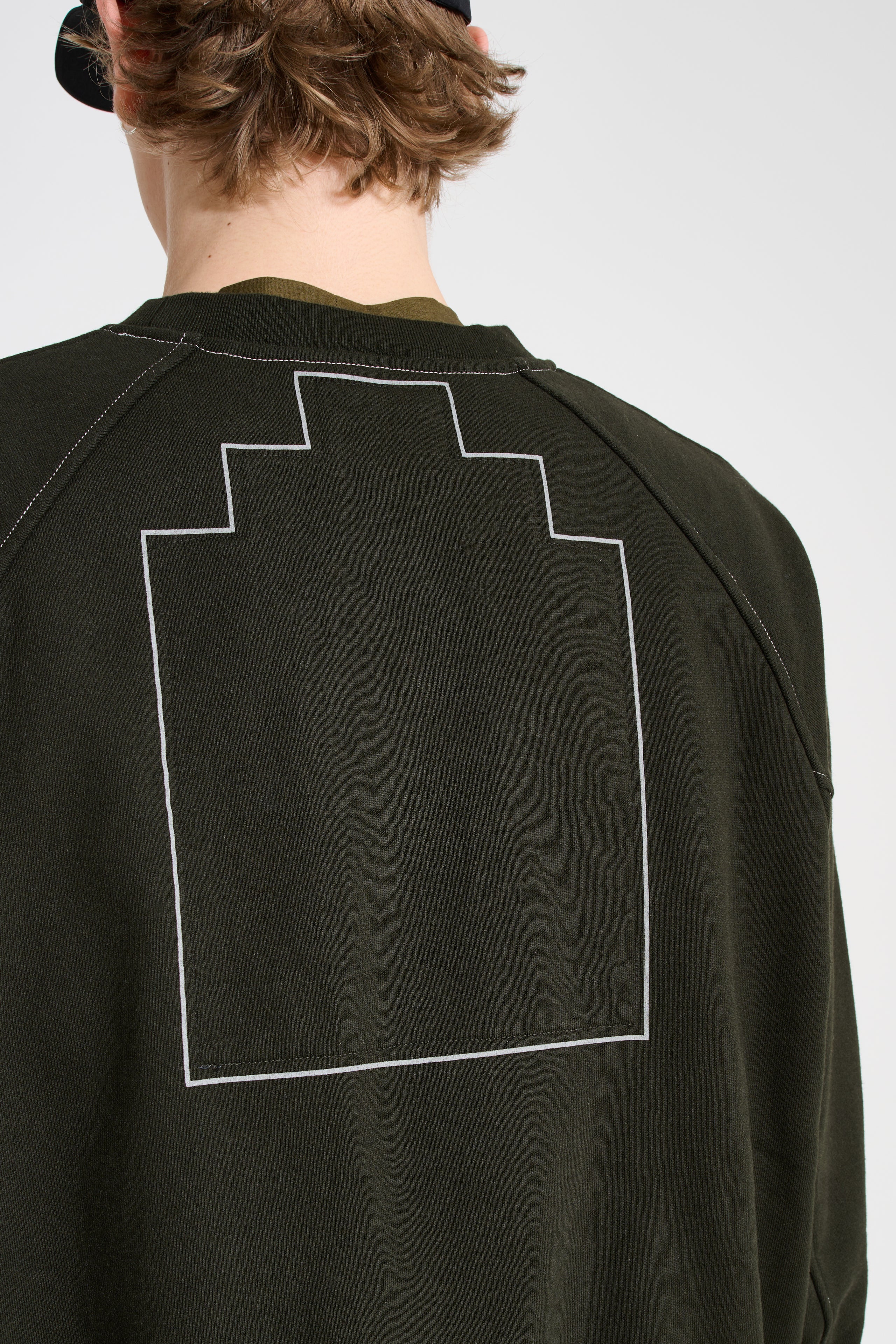 Cav Empt  MD Authorship Big Crew Neck Black