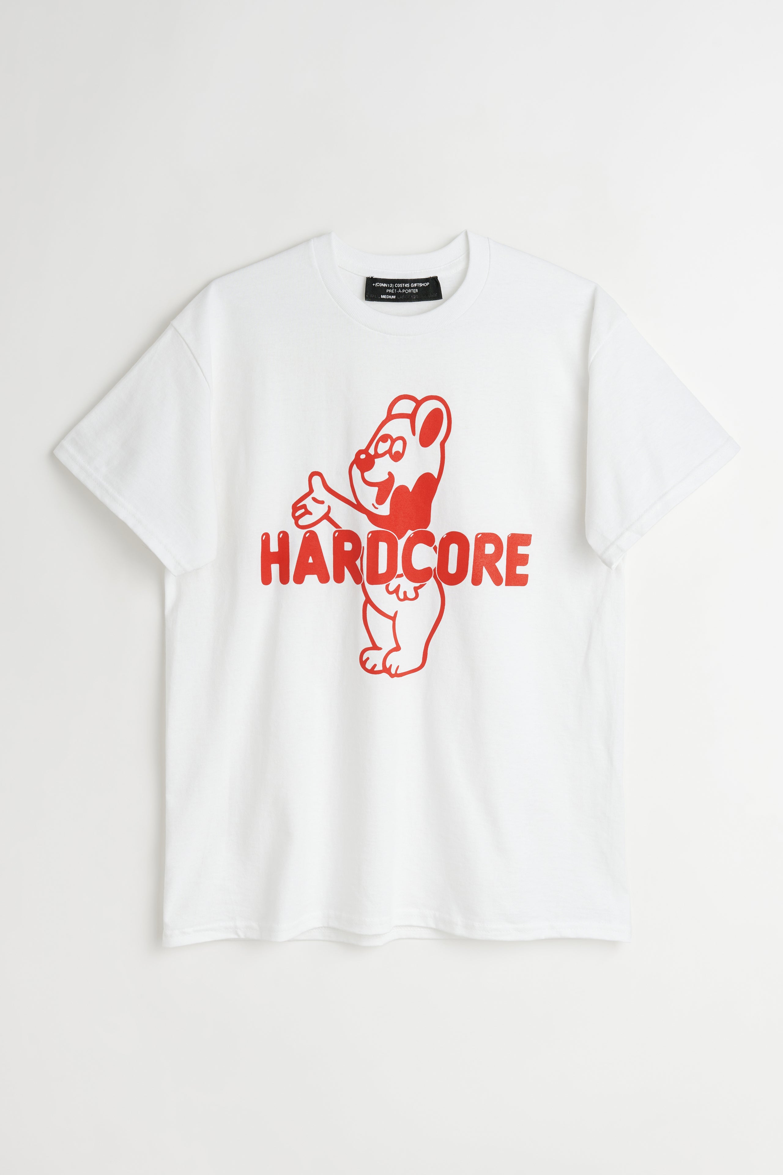 Connie Costas Hardcore T-shirt White