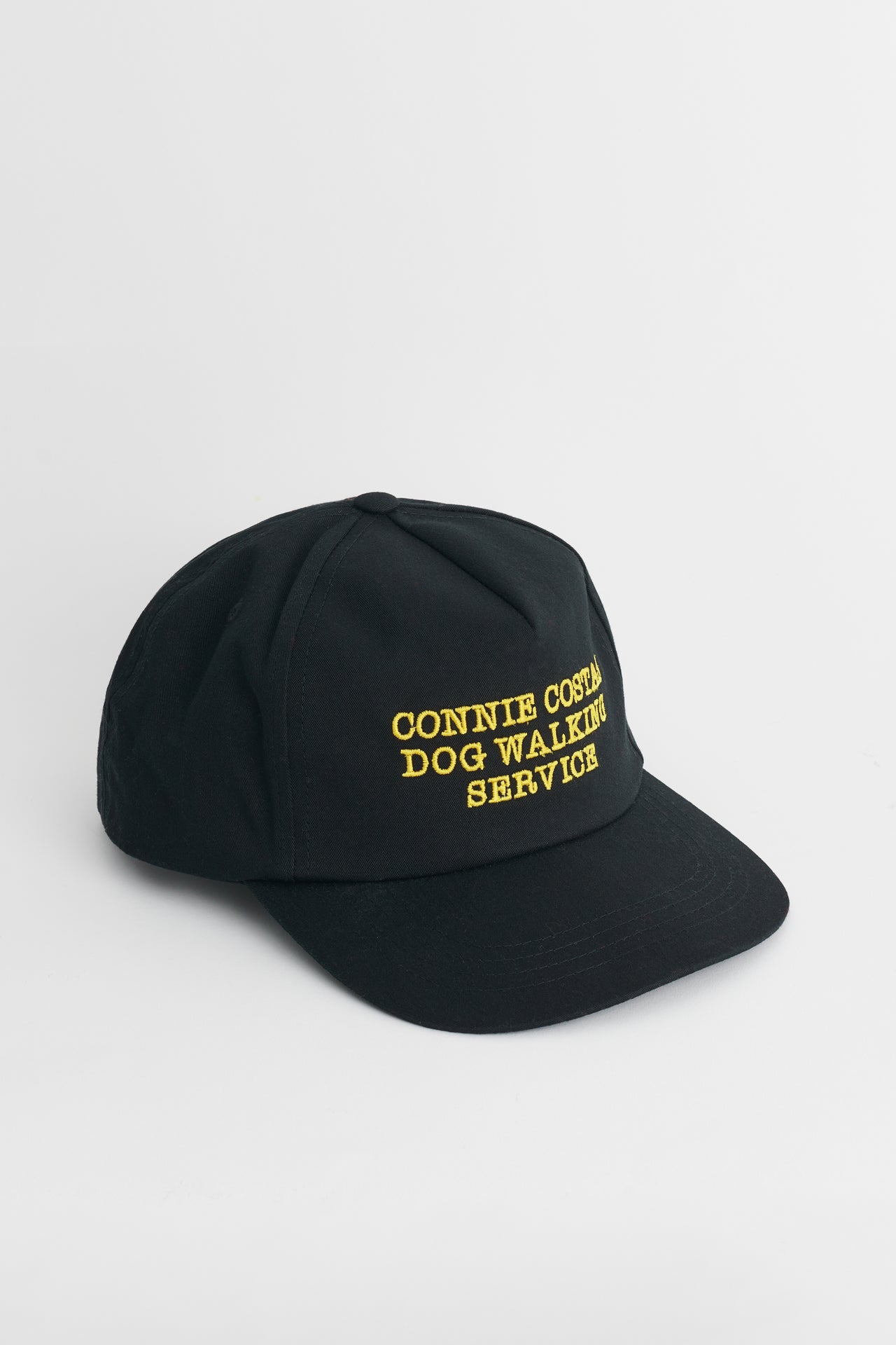 Connie Costas Dog Walking Cap Black