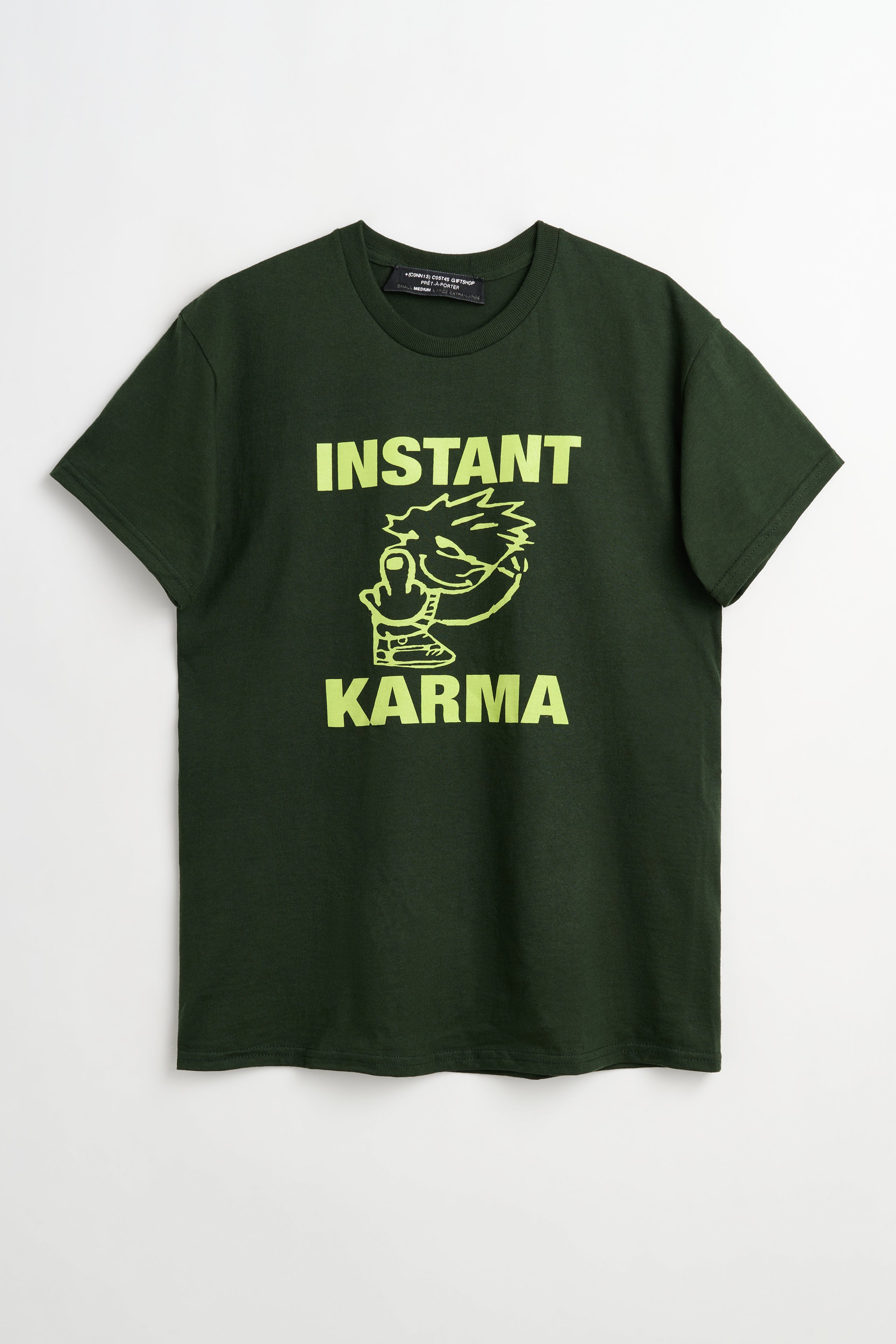 Connie Costas Instant Karma Tee Green