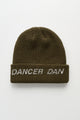 Dancer Oblique Beanie Green