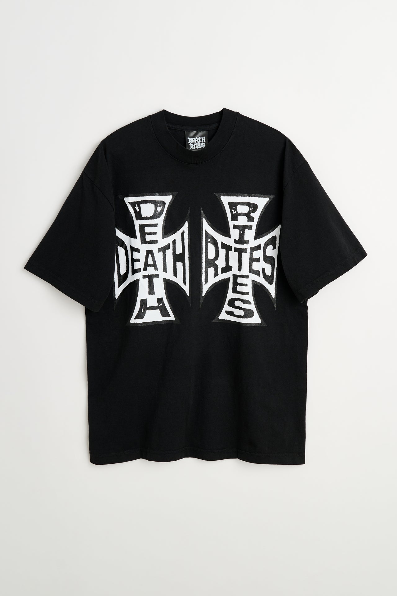 Death Rites Crosses Short Sleeve T-Shirt  Black