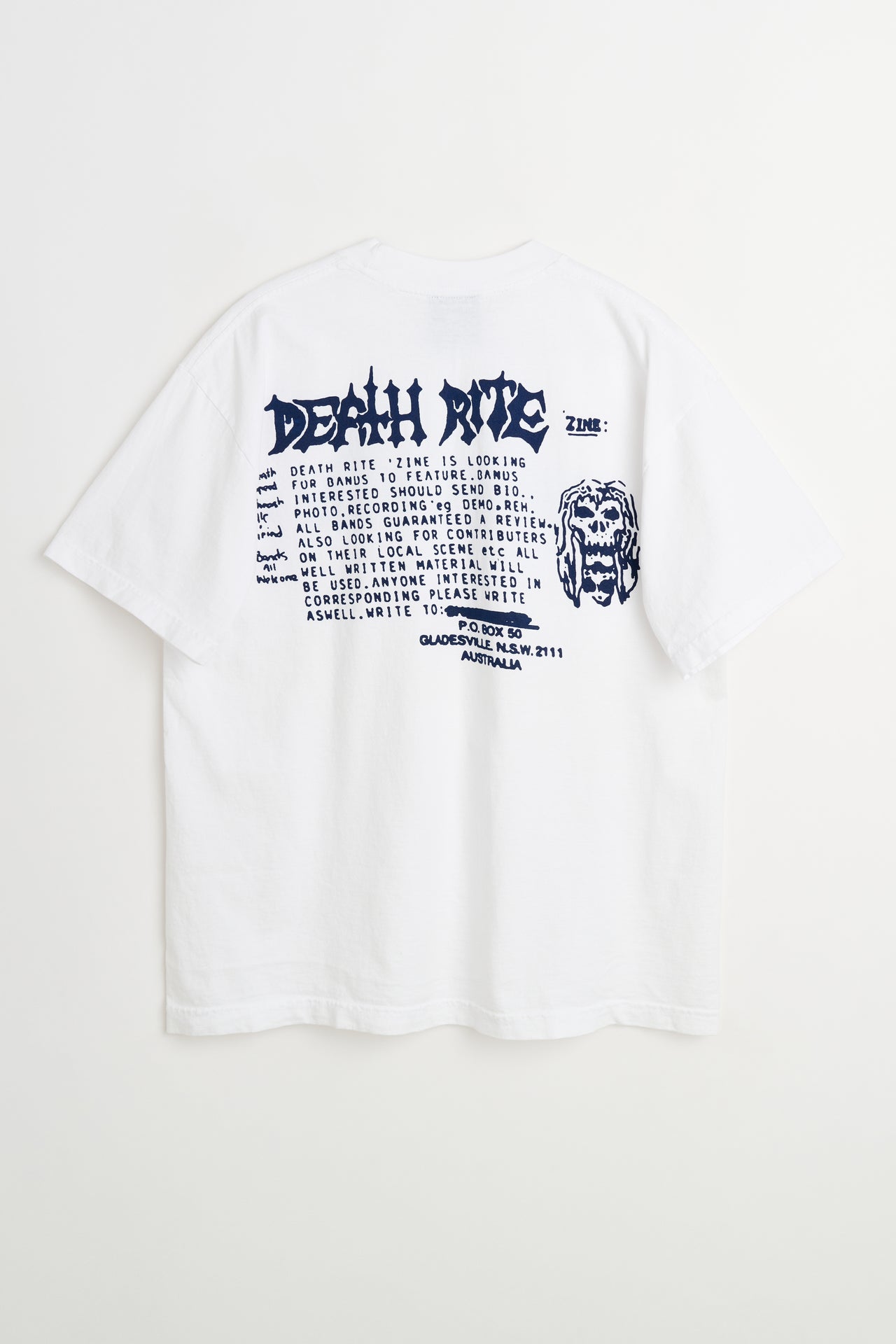 Death Rites Classified 89 Short Sleeve T-Shirt  White