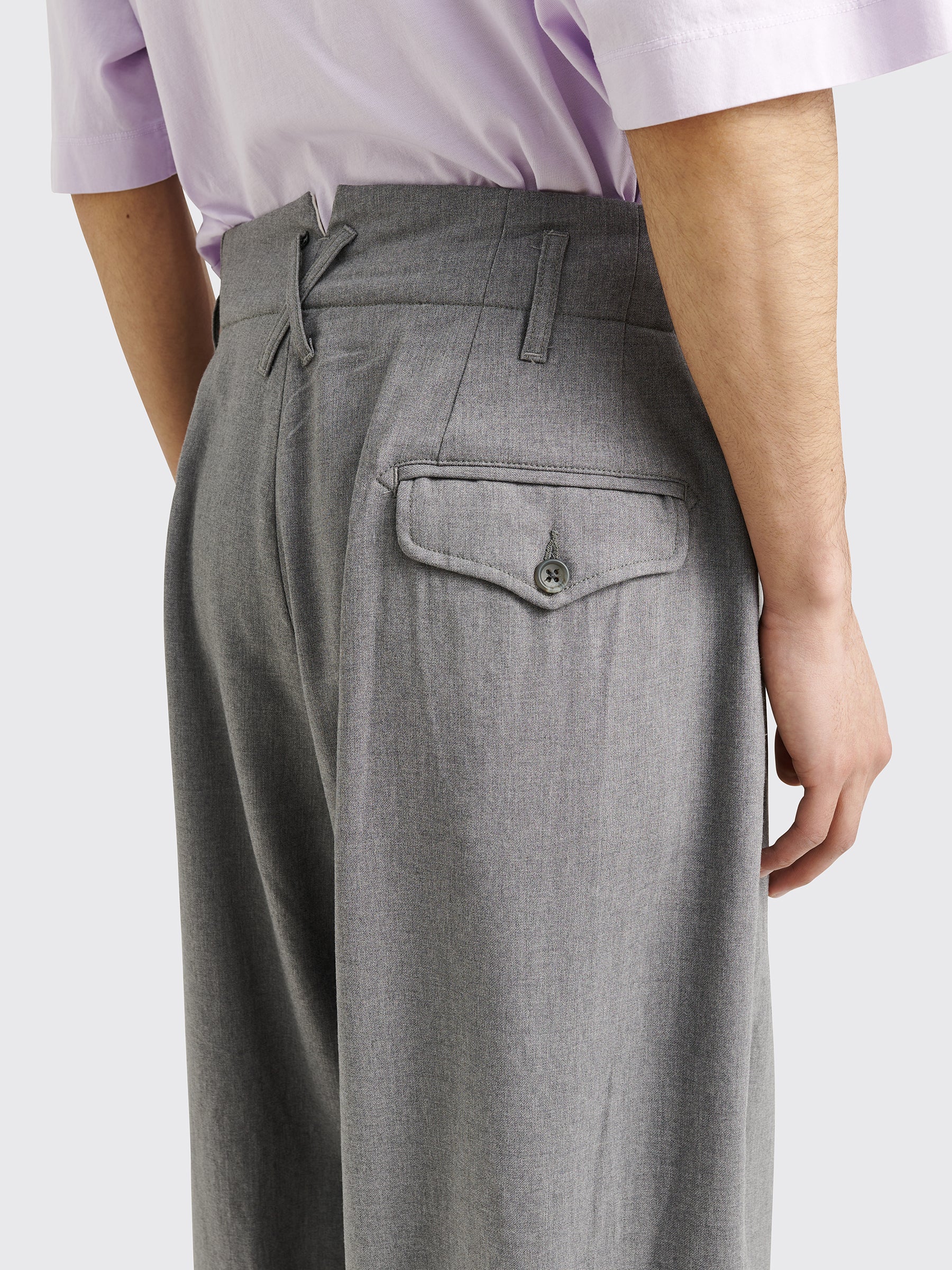 Engineered Garments Bontan Pants Tropical Wool Grey