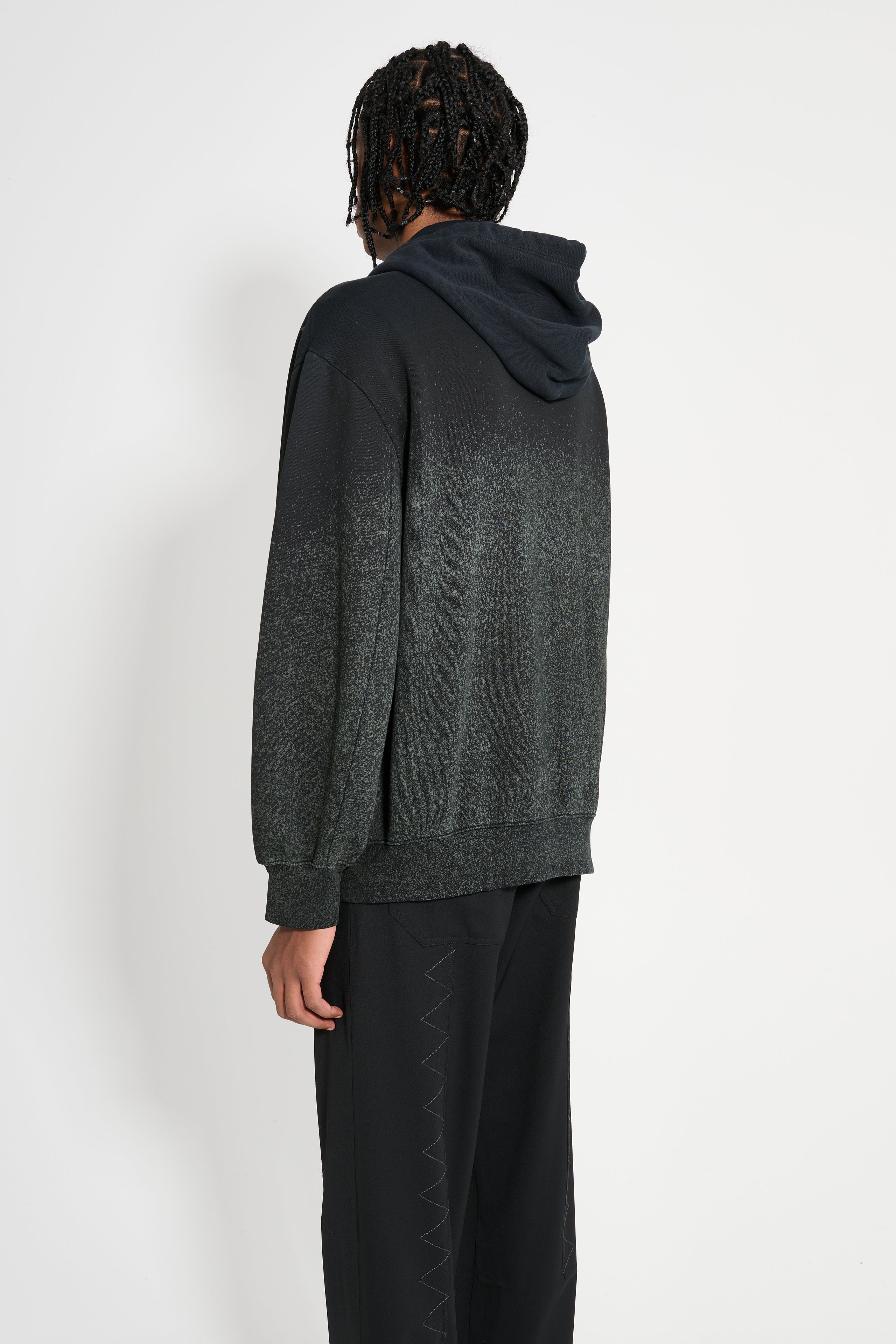 Eckhaus Latta Zip Hoodie Astroturf