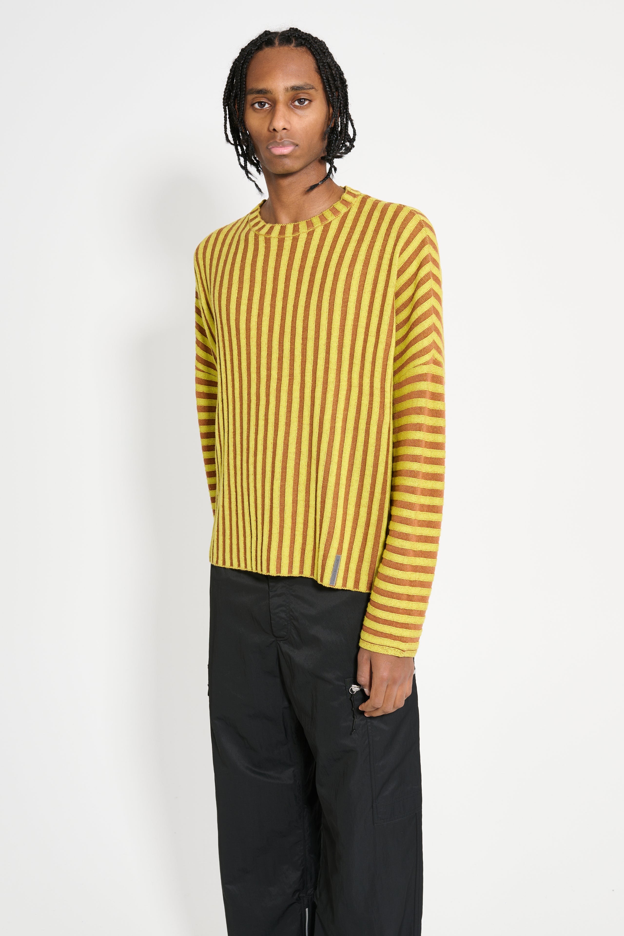 Eckhaus Latta Keyboard Sweater Sulphur