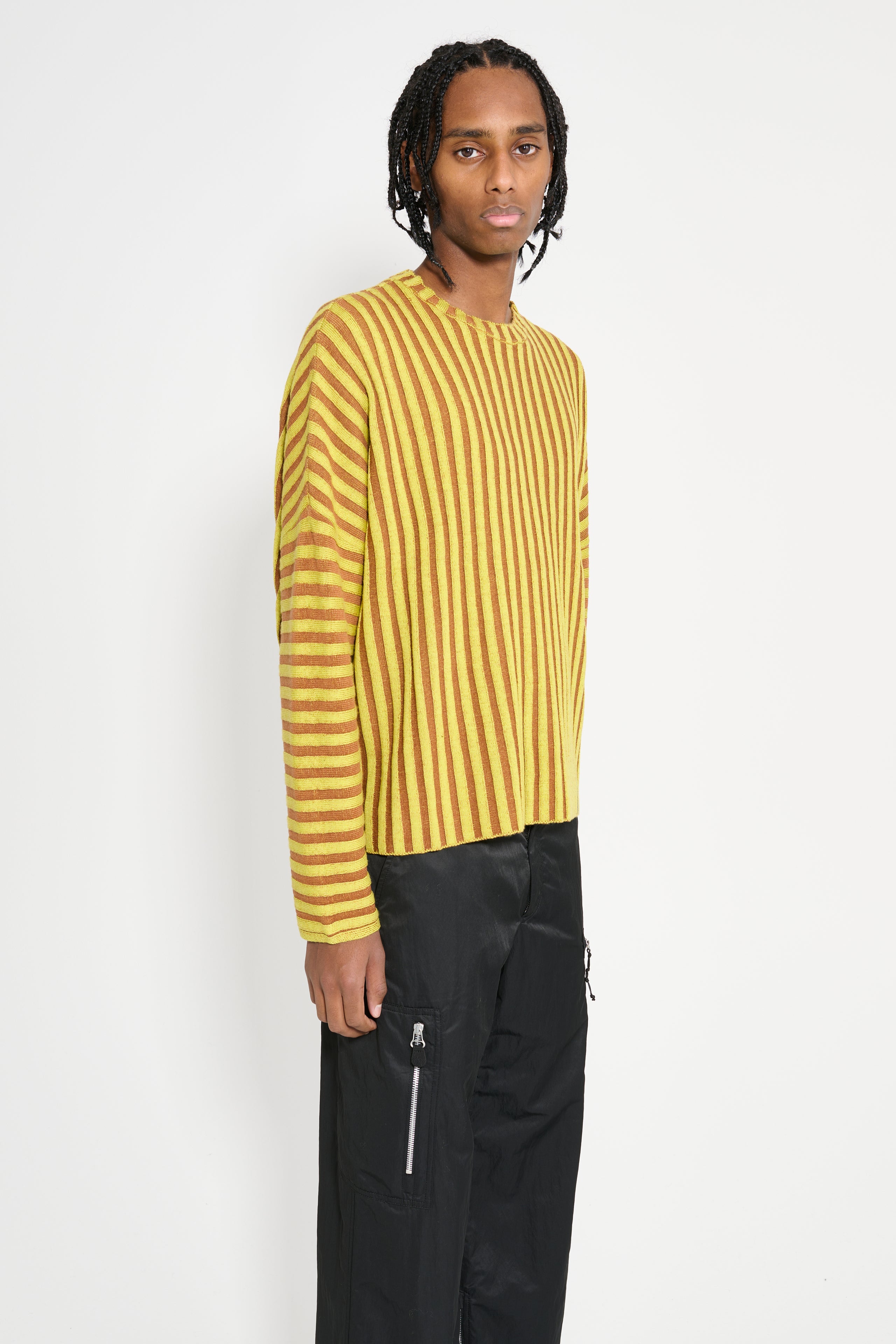 Eckhaus Latta Keyboard Sweater Sulphur