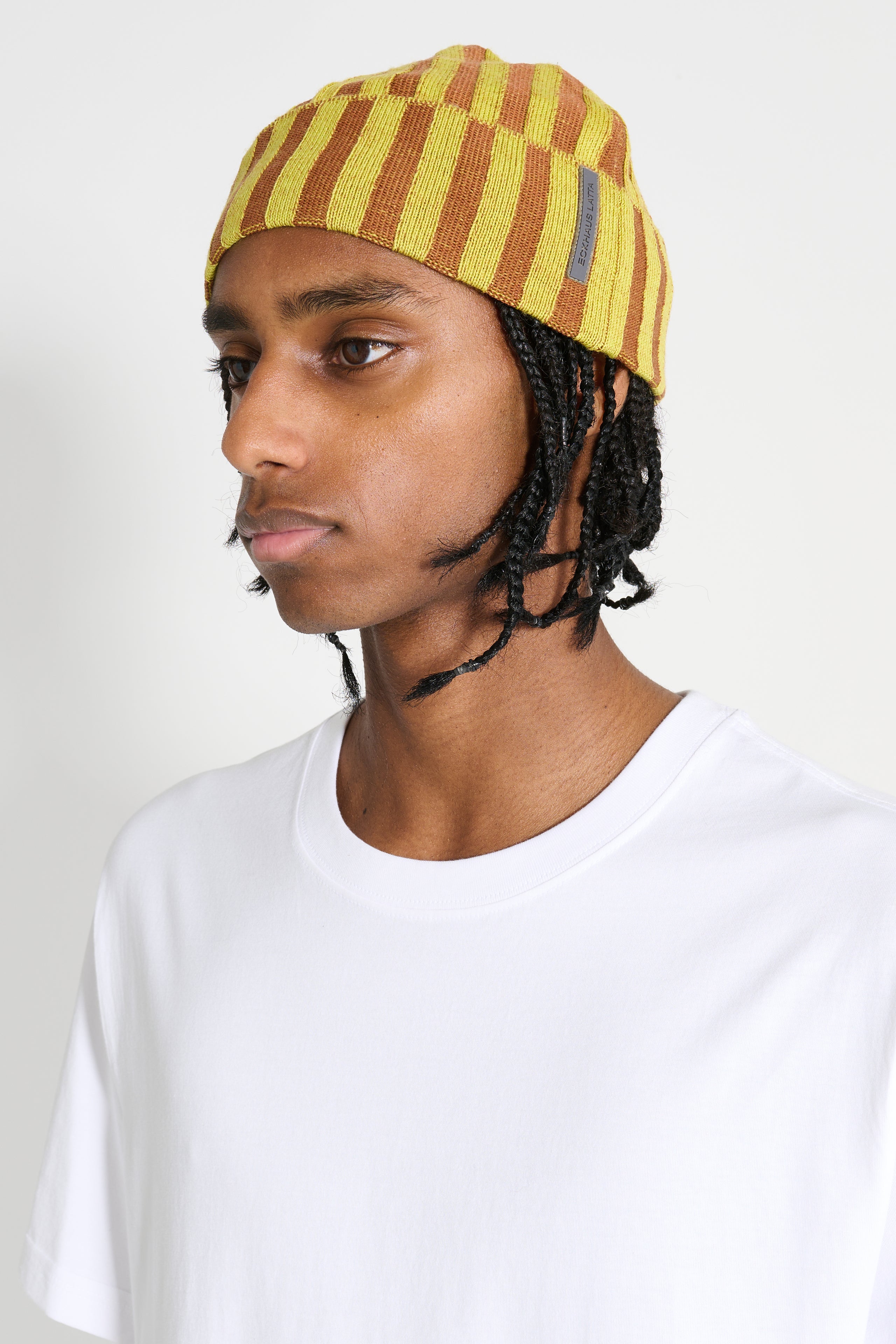 Eckhaus Latta Keyboard Hat Sulphur