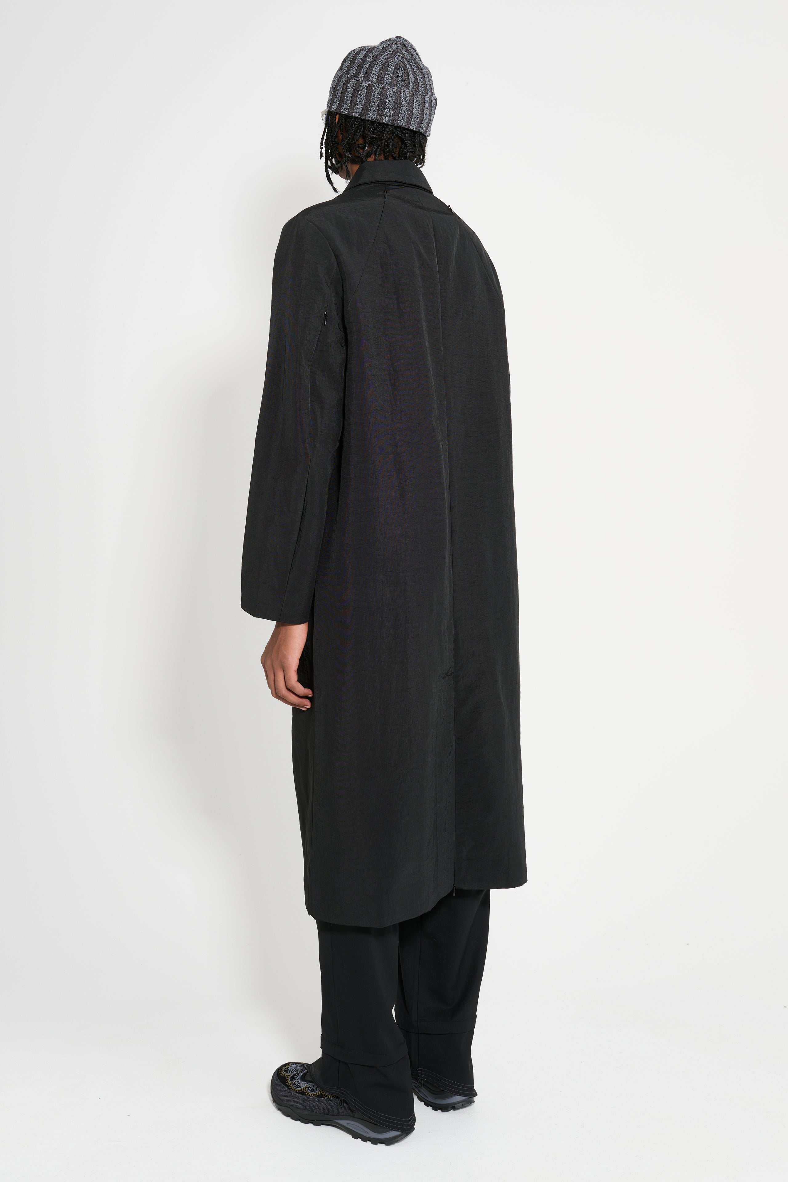 Eckhaus Latta Trace Coat Asphalt