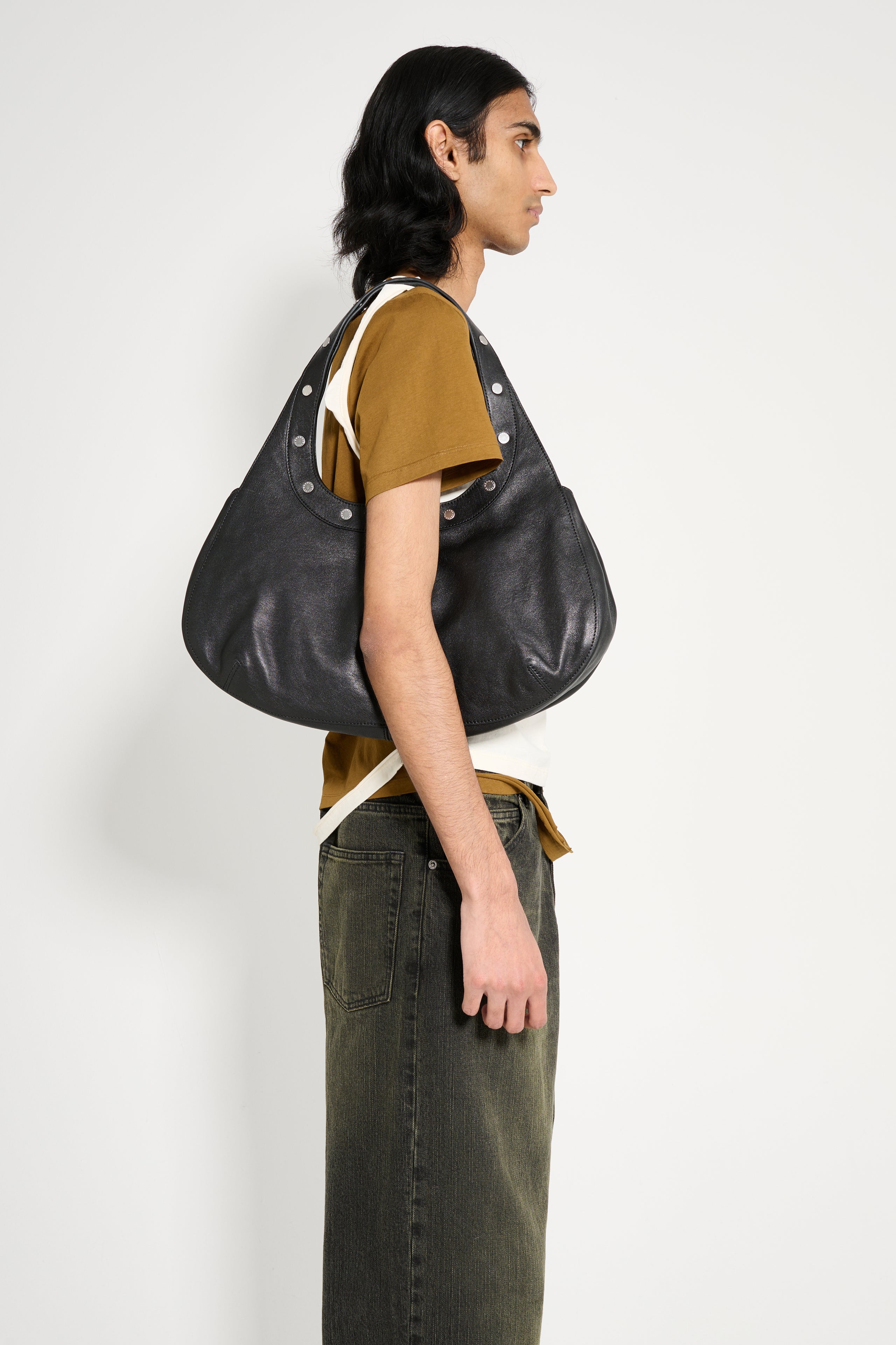 Eckhaus Latta The Snap Bag Black