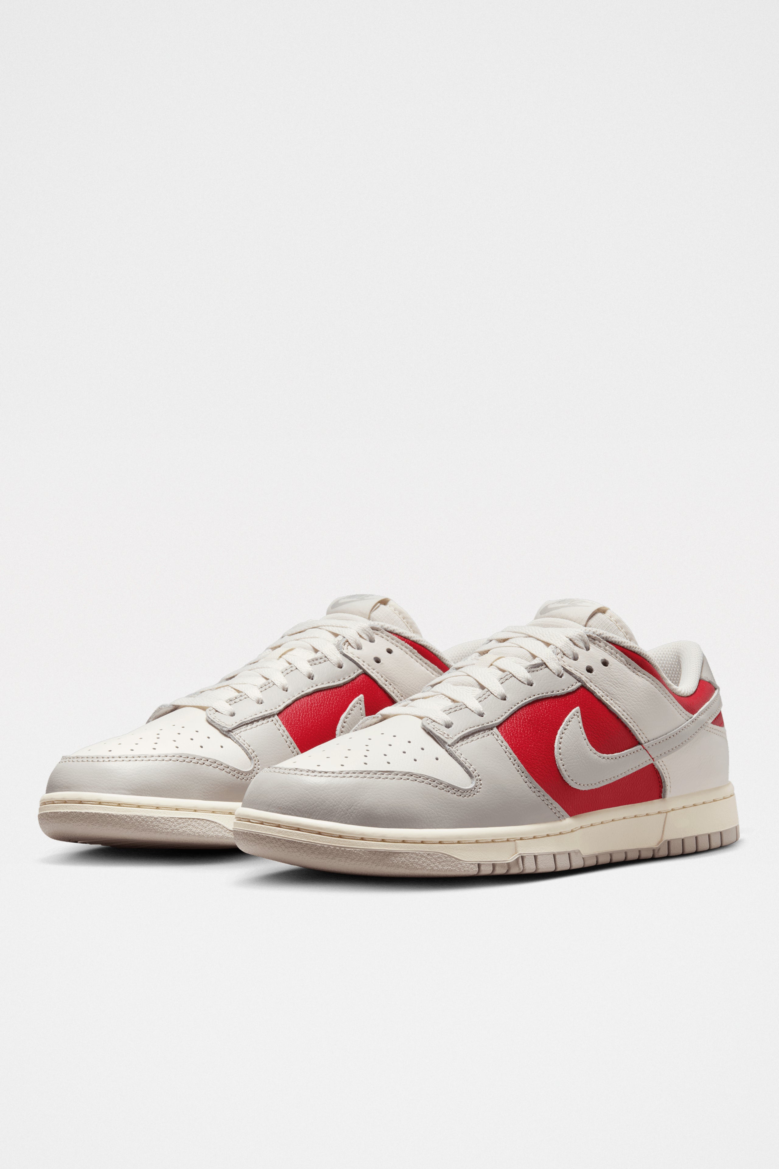 Nike Dunk Low Retro Phantom / Gym Red