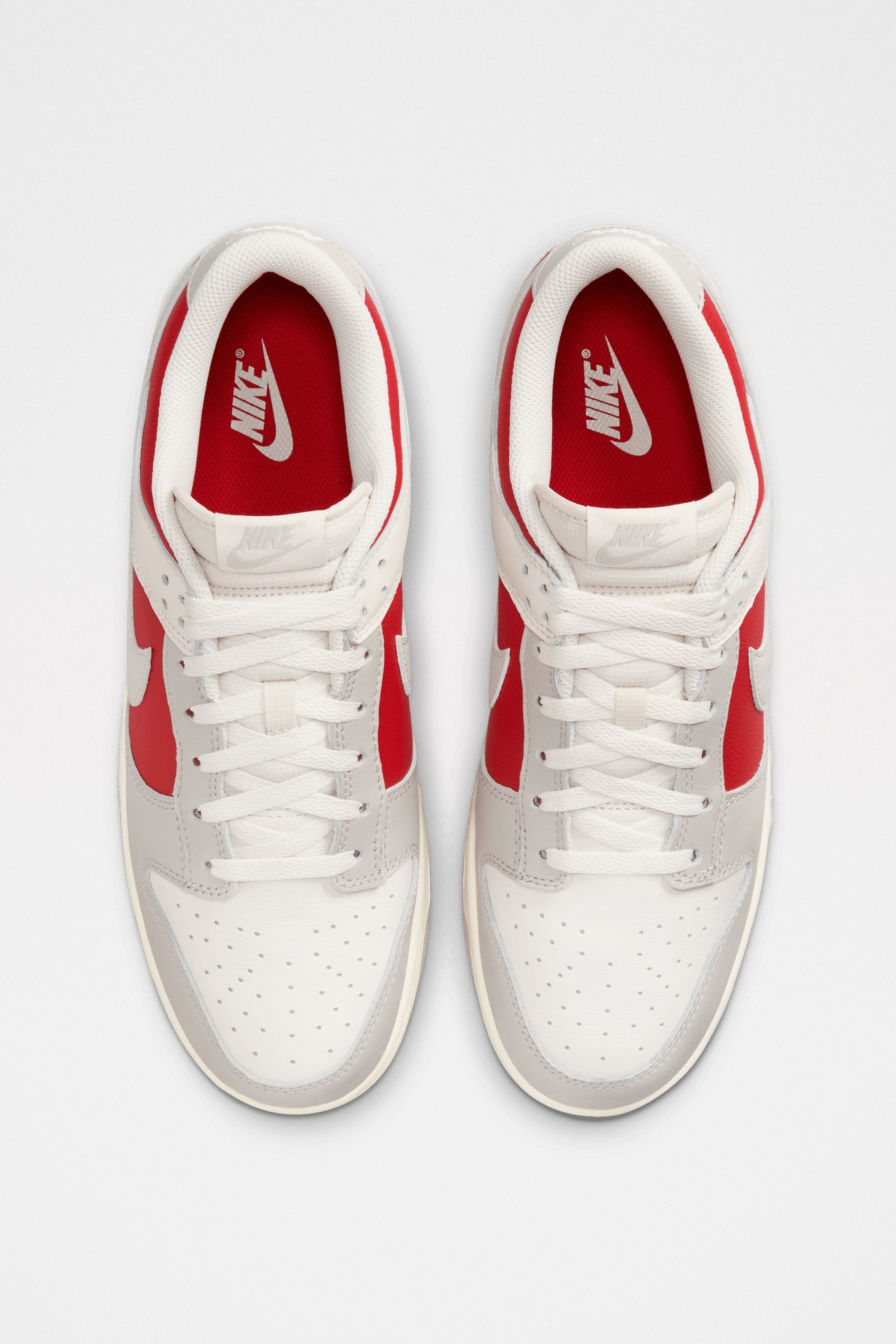 Nike Dunk Low Retro Phantom / Gym Red