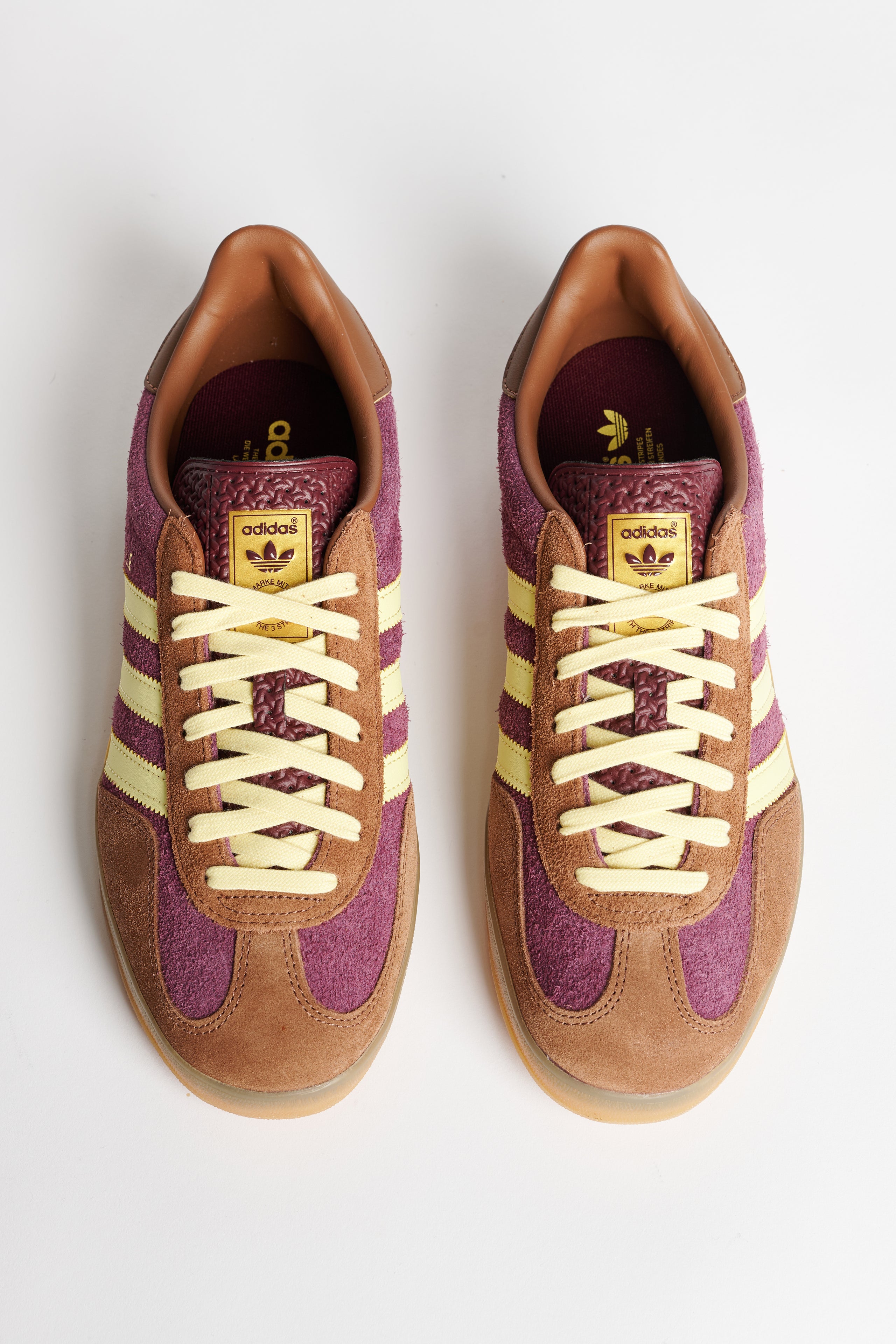 adidas Originals Gazelle Indoor Maroon / Almost Yellow