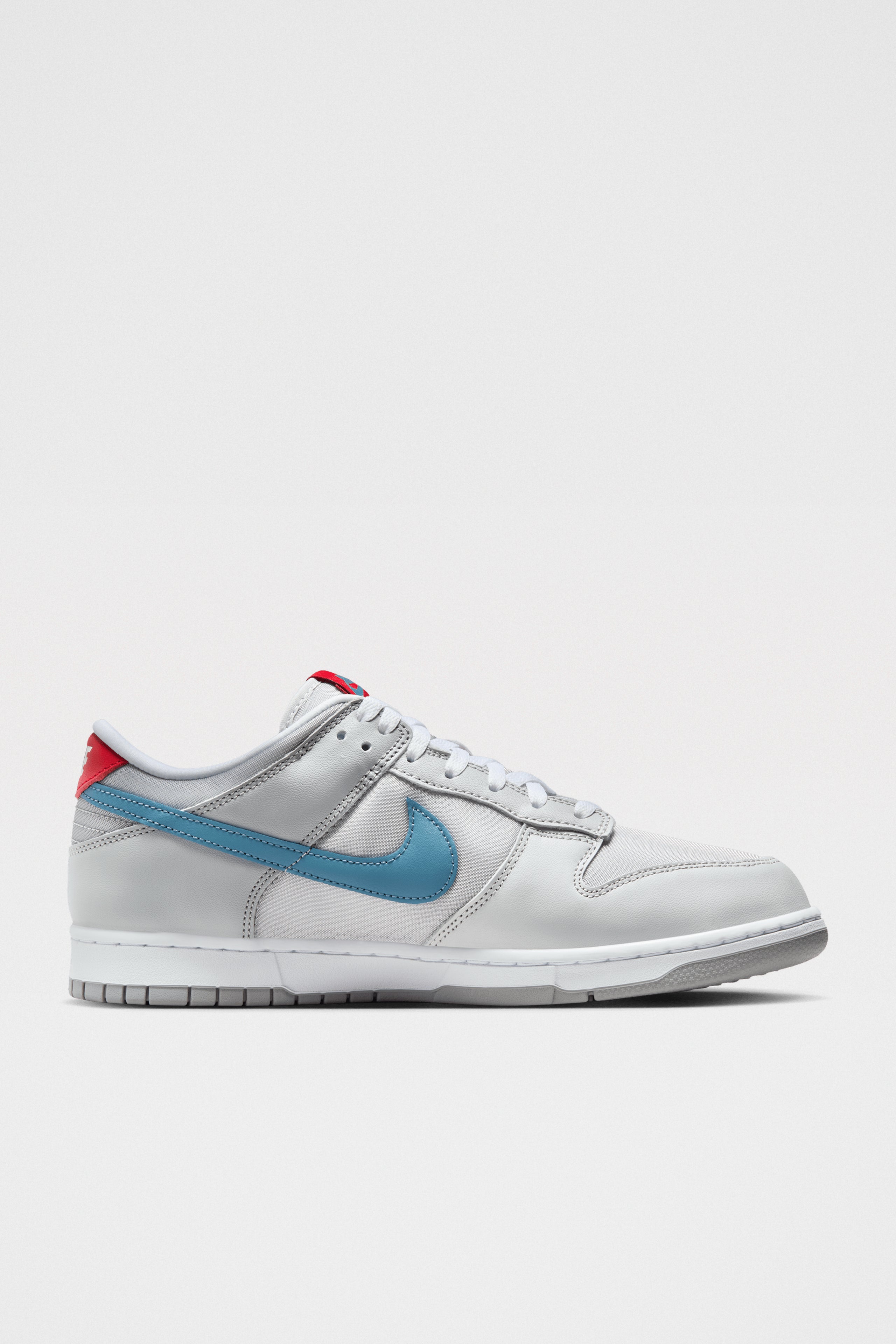 Nike Dunk Low QS Metallic Silver / Aegean Storm