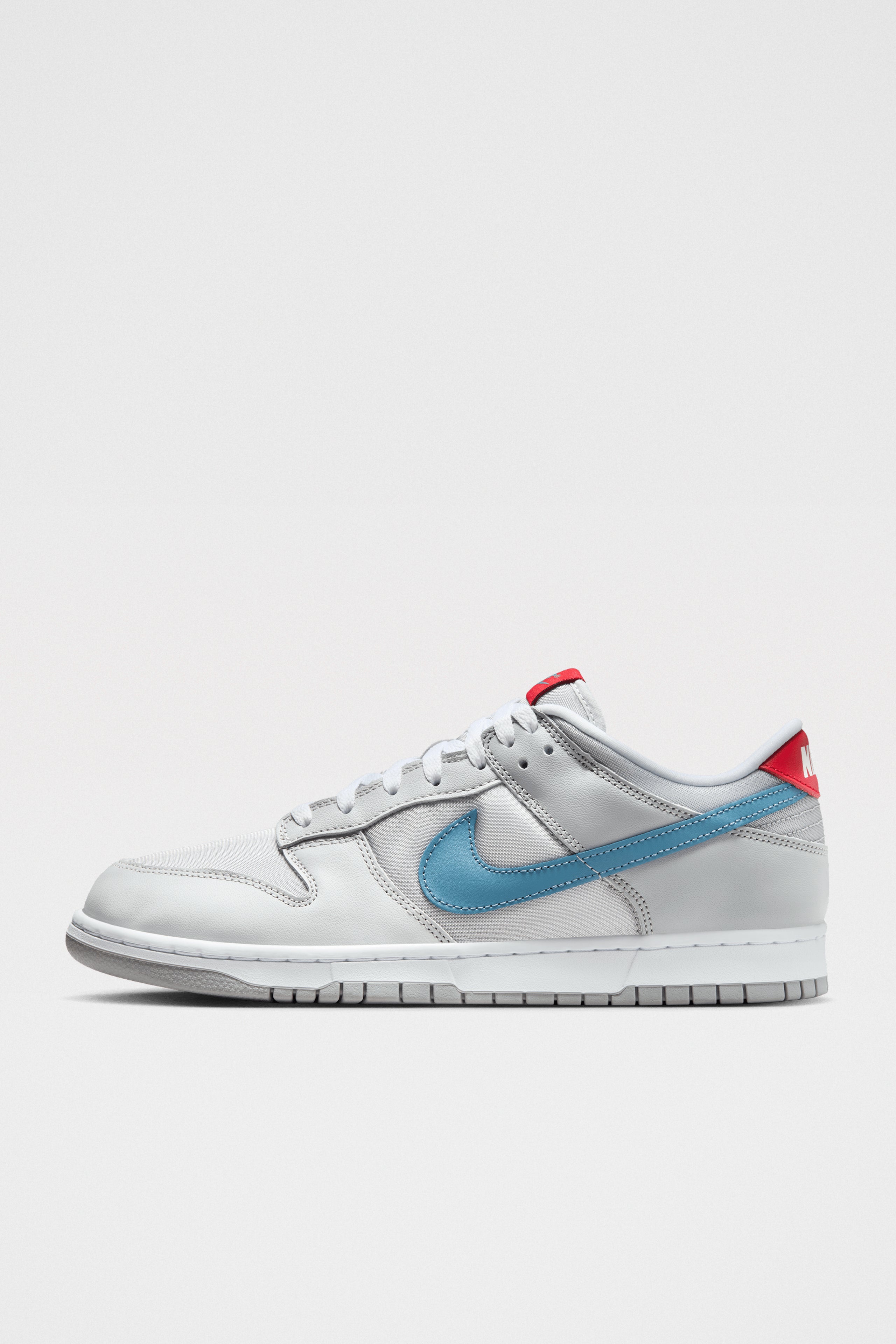 Nike Dunk Low QS Metallic Silver / Aegean Storm