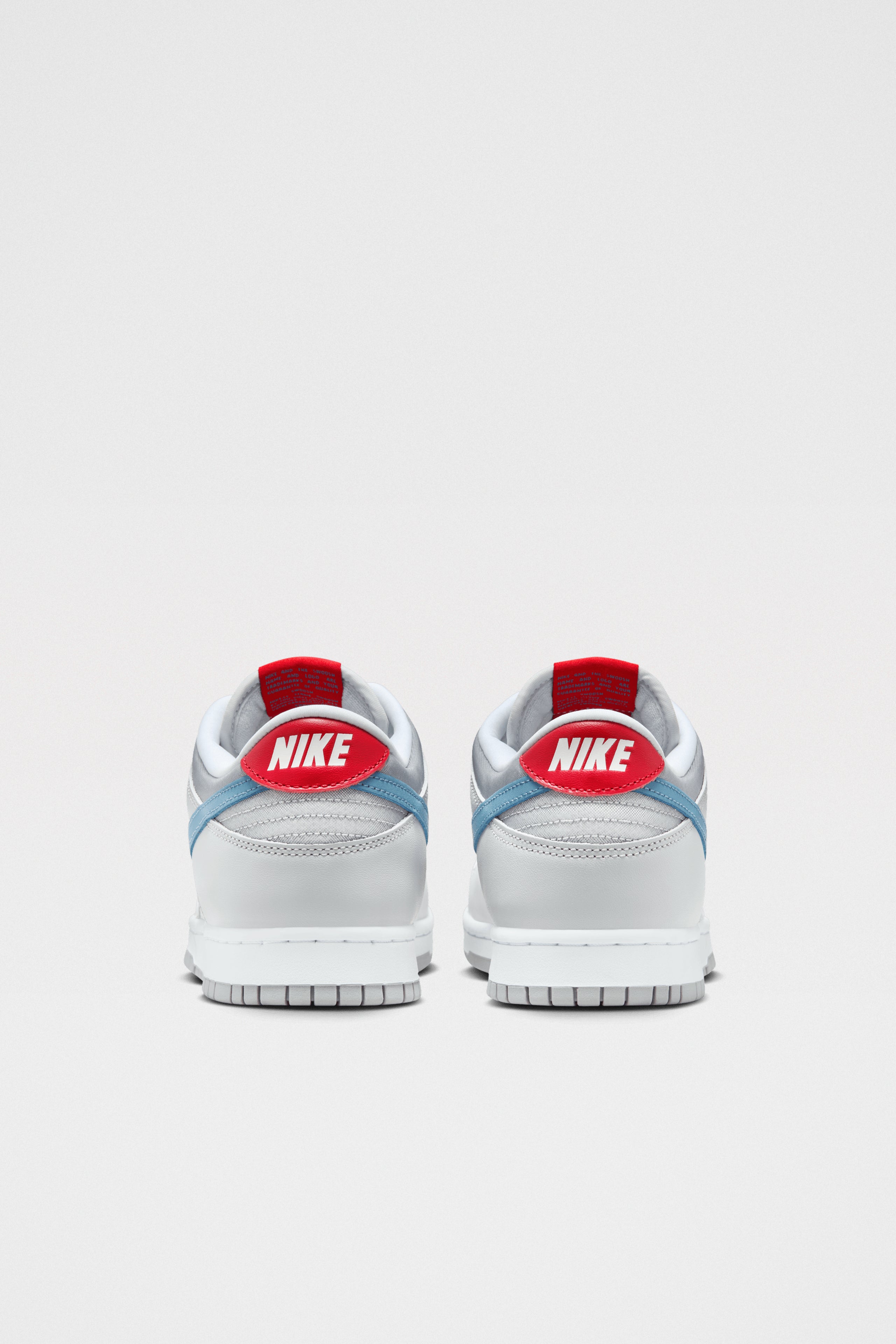 Nike Dunk Low QS Metallic Silver / Aegean Storm