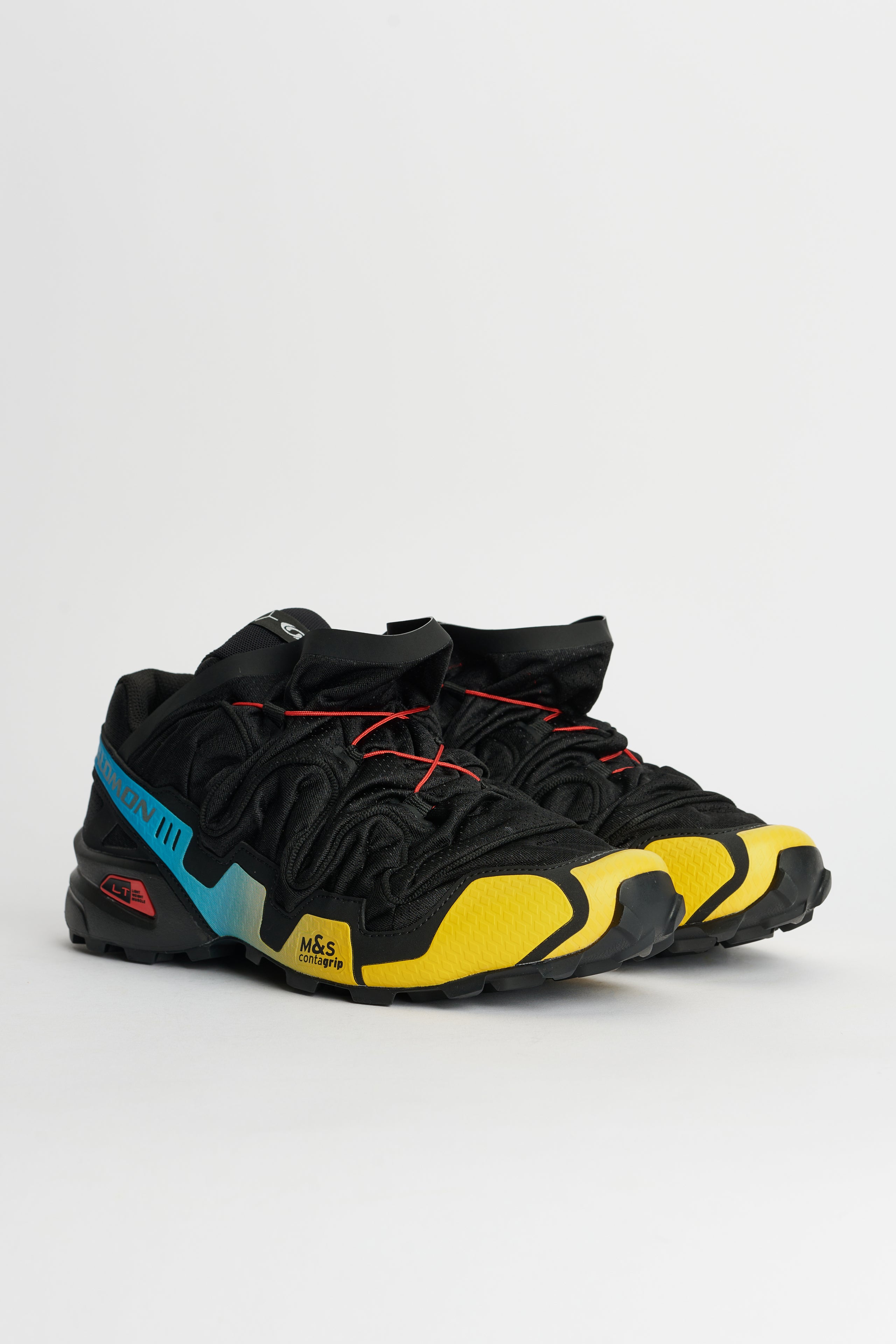 Salomon x Y/Project Speedcross 3 Black / Lemon / Transcend Blue