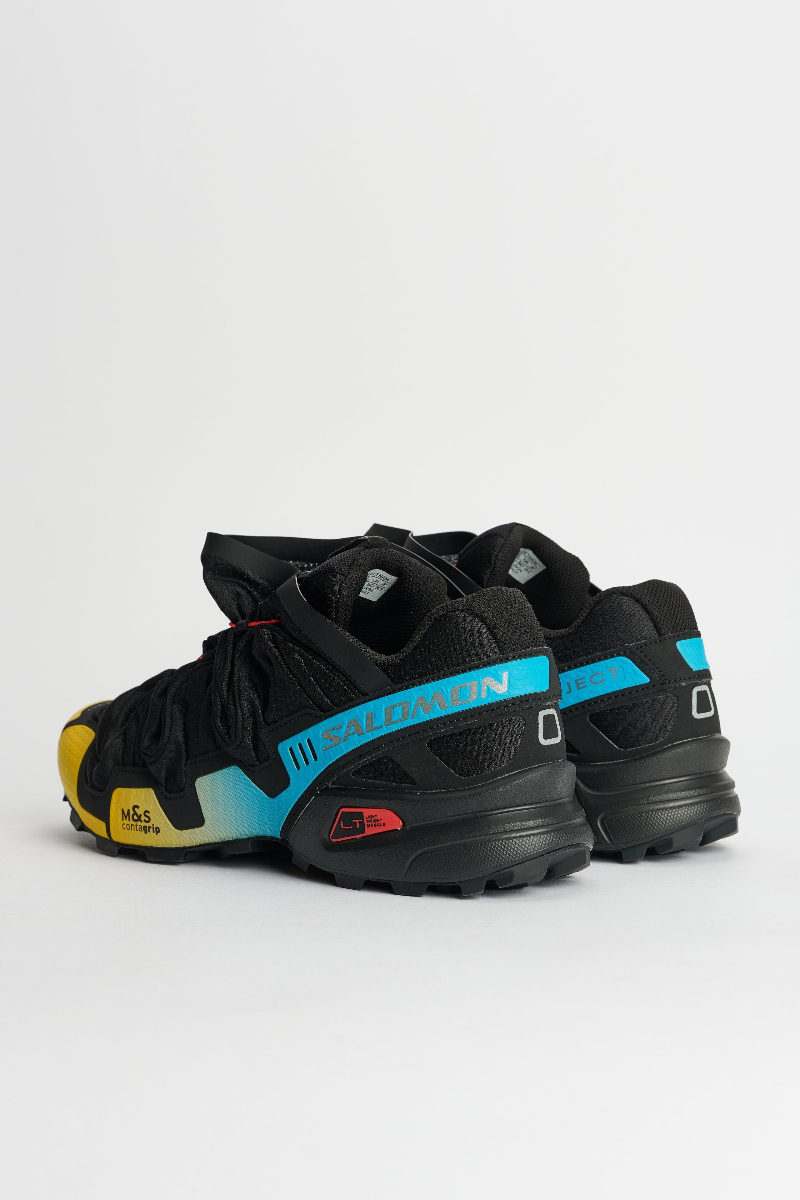 Salomon x Y/Project Speedcross 3 Black / Lemon / Transcend Blue