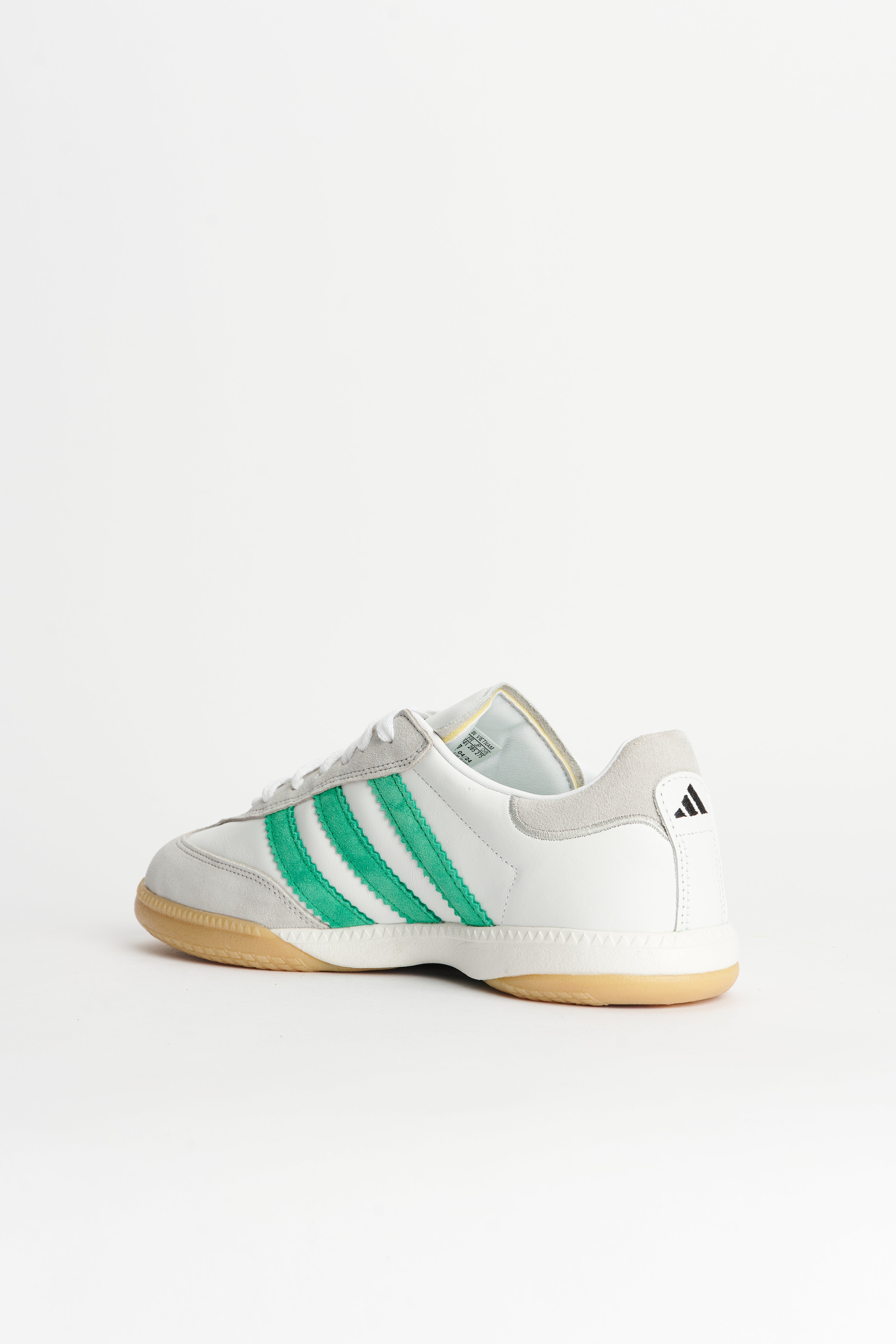 adidas Originals Samba Mn Ftwr White / Green Trs Bien adidas Originals Samba Mn Ftwr White / Green Trs Bien