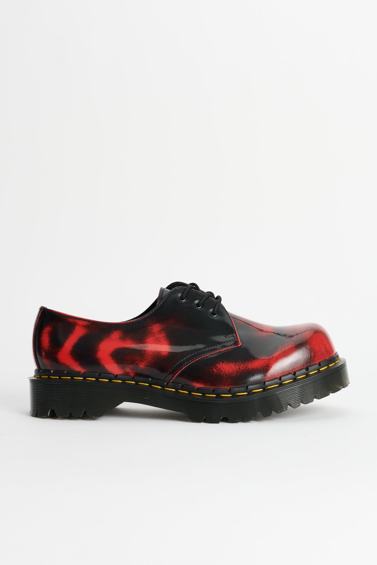 Dr Martens 1460 Rub Off Lux Black / Dms Red