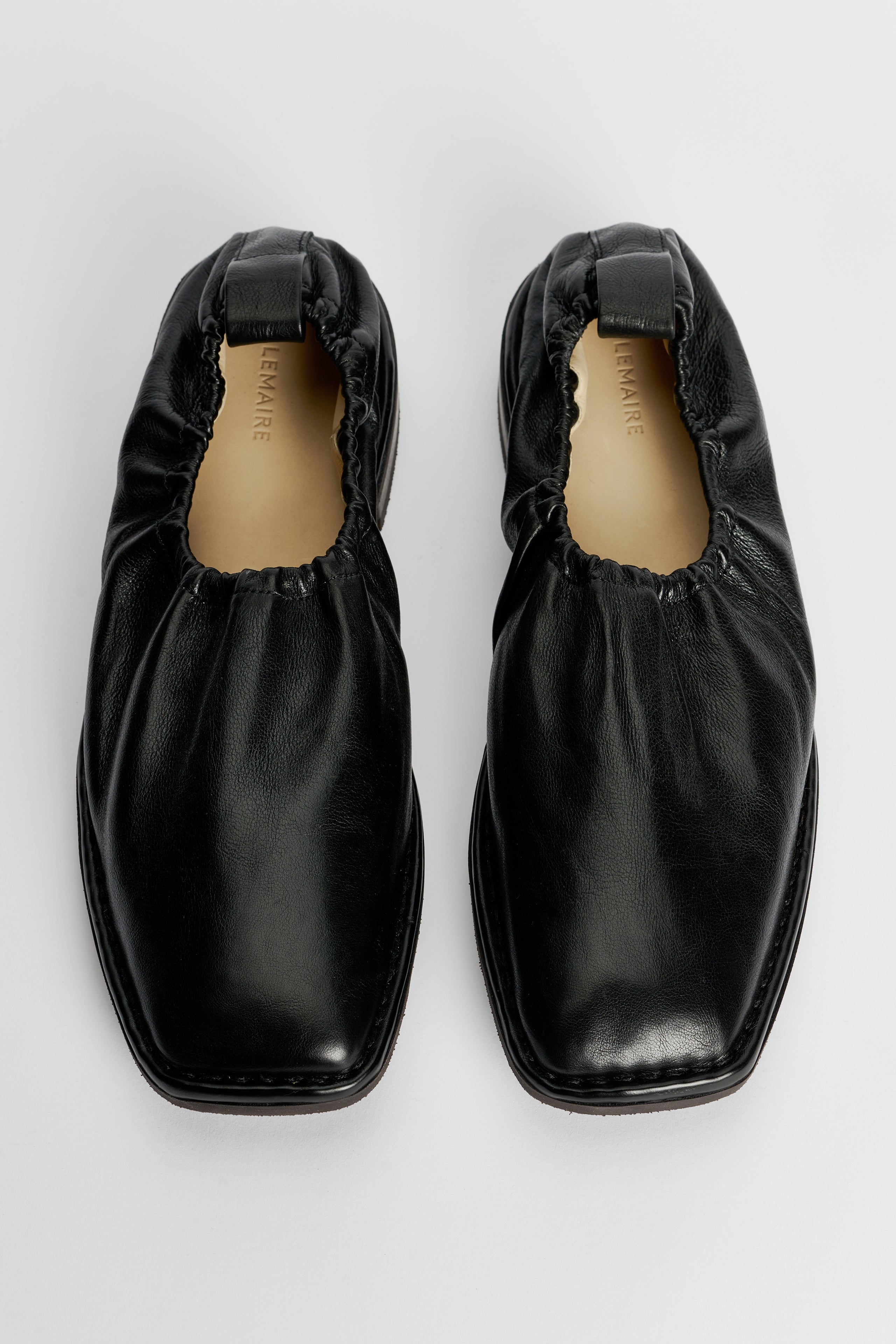 Lemaire Rubber Sole Loafer Black