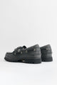 Timberland Vibram Boat Shoe Black Leather