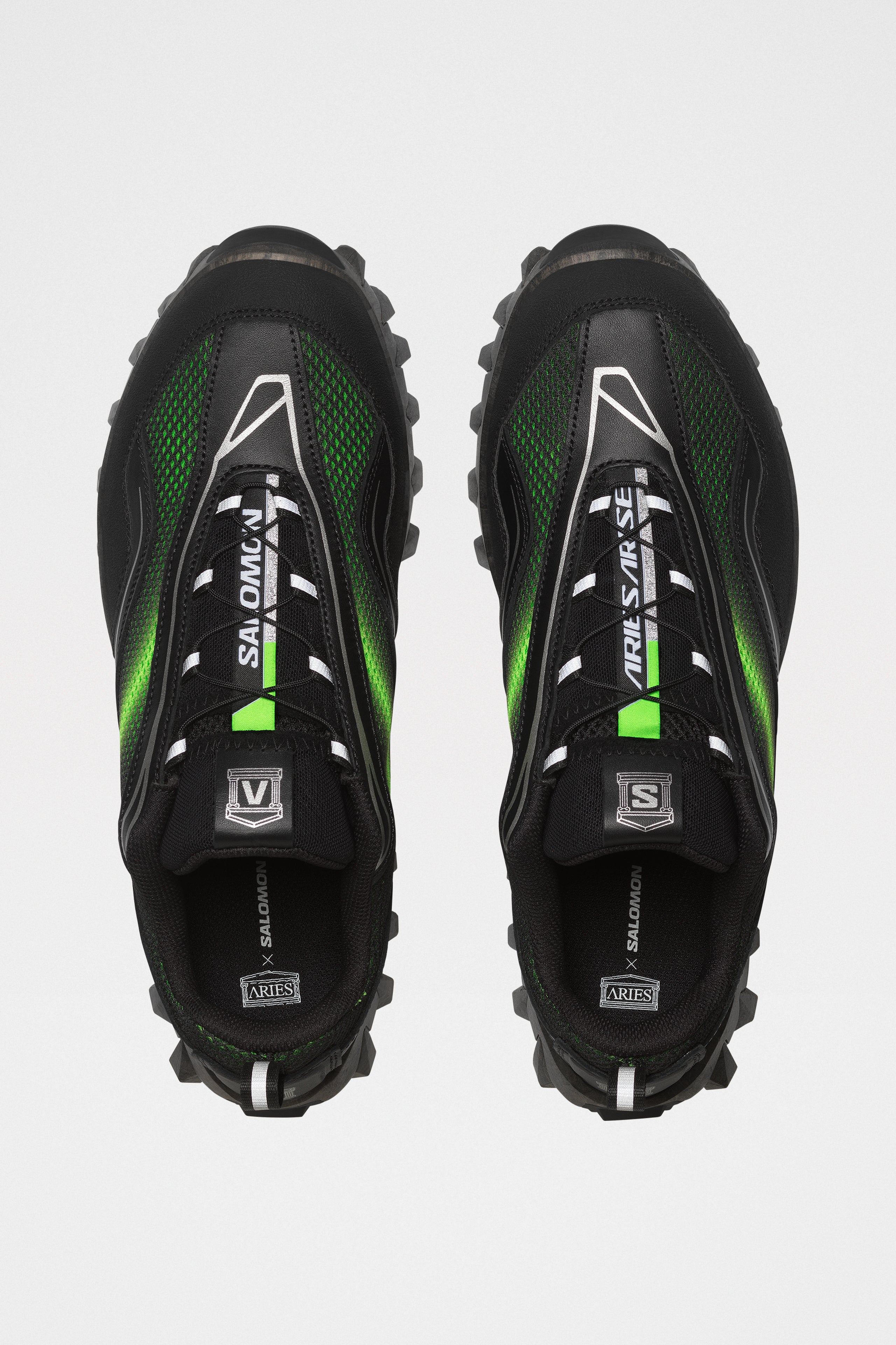 Salomon x Aries Snowclog Black / Green Gecko