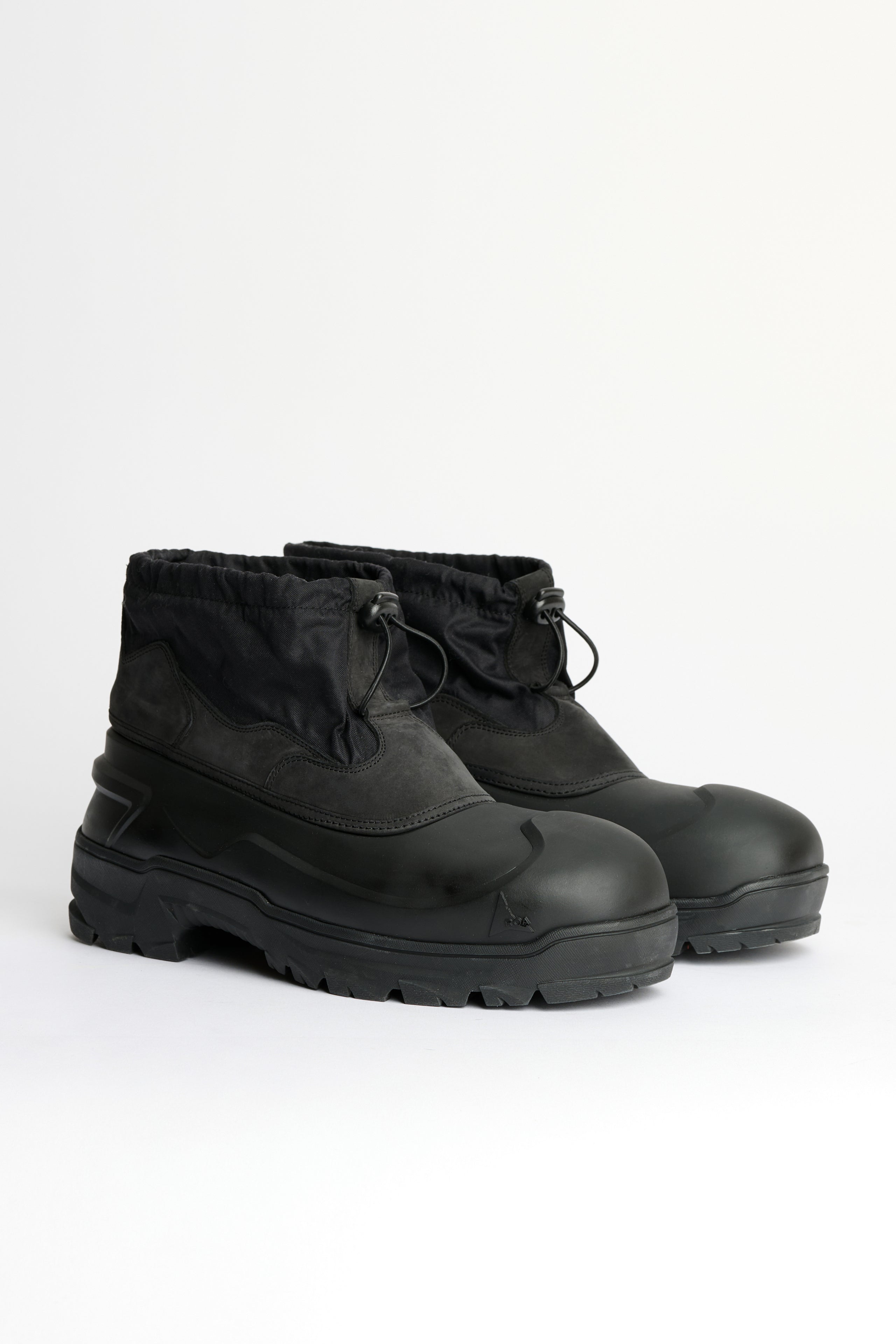 ROA Low Top Rubber Boot Black