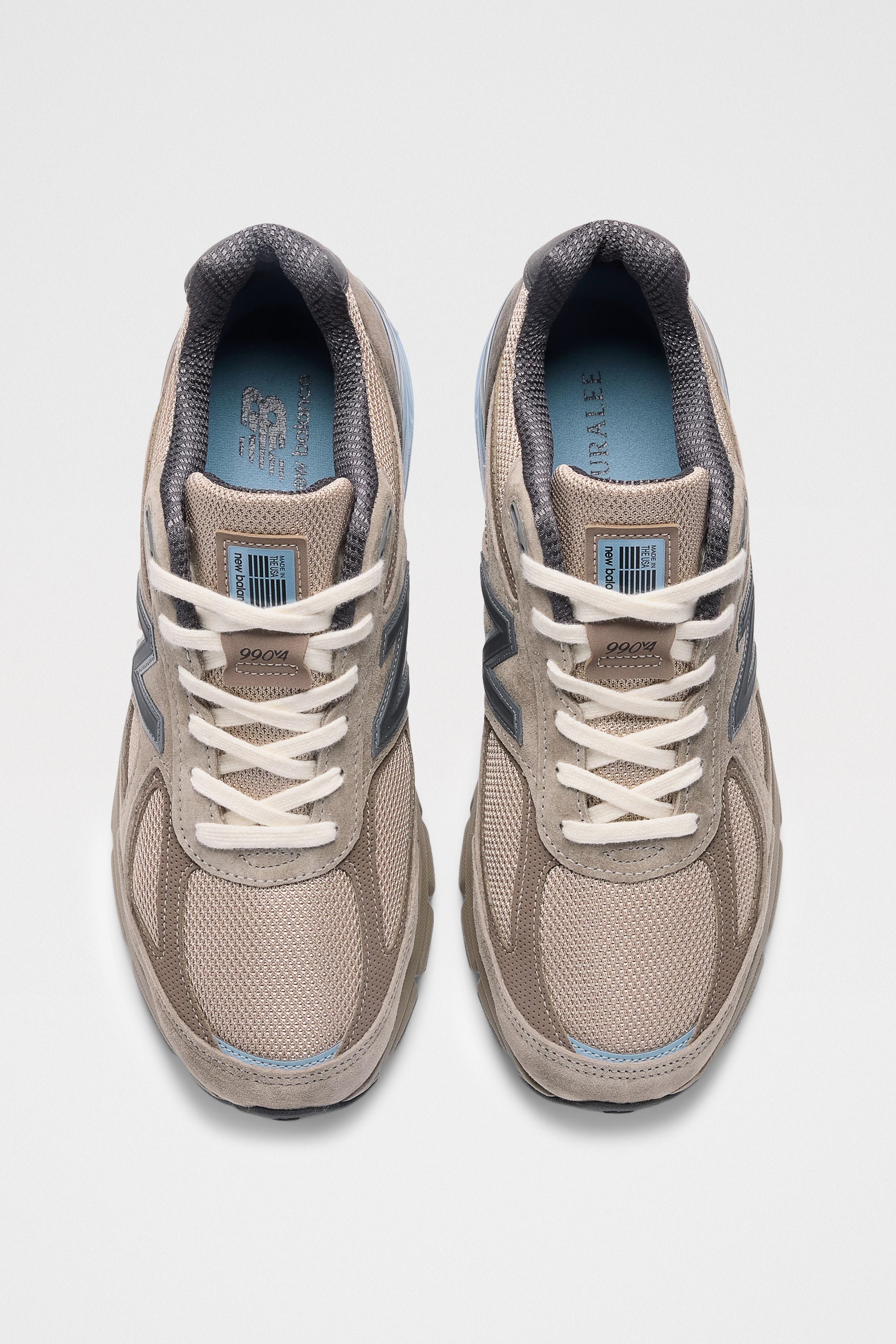 New Balance x Auralee Made in USA 990v4 Taupe