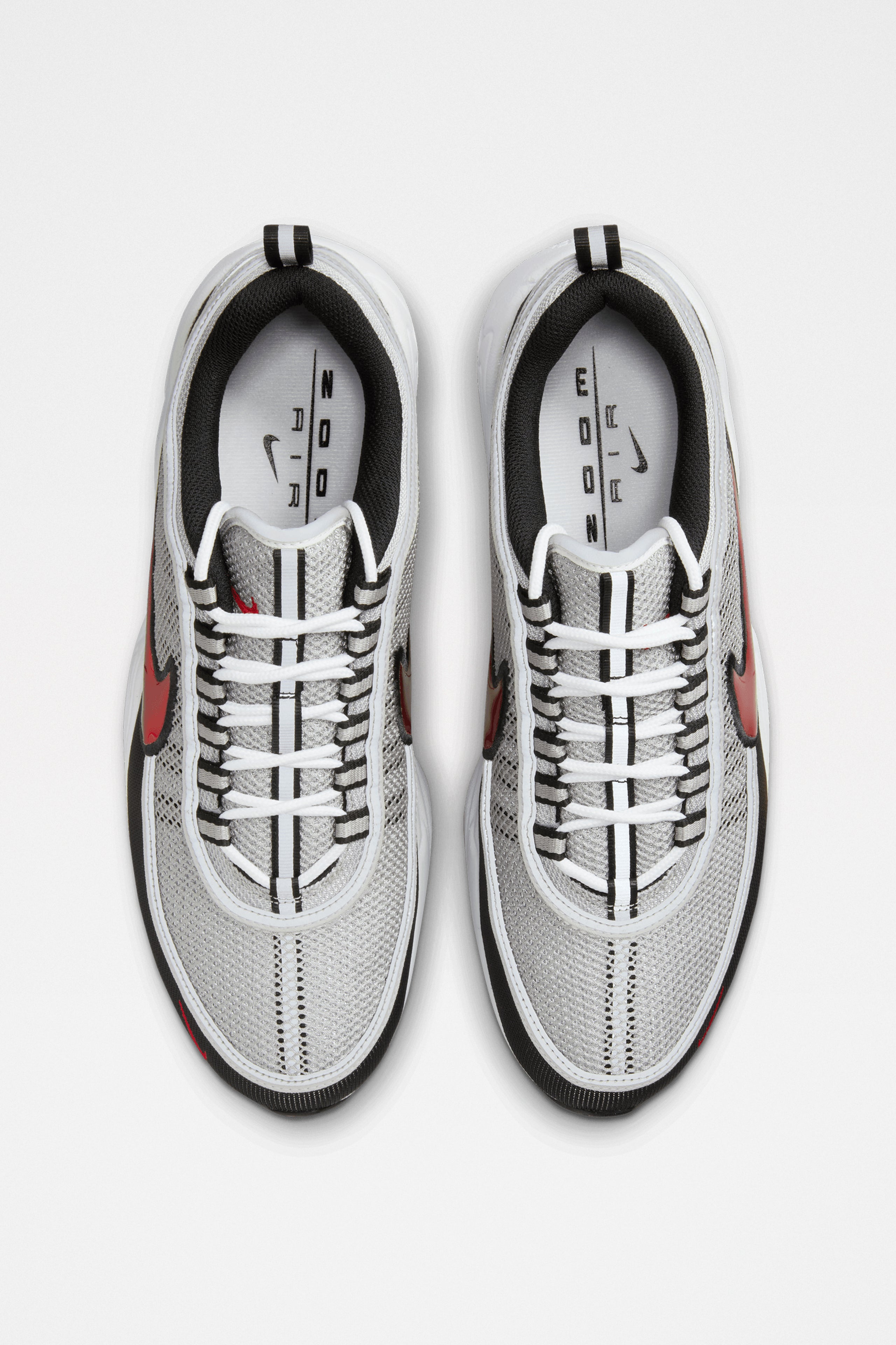 Nike Air Zoom Spiridon SP Metallic Silver / Sport Red