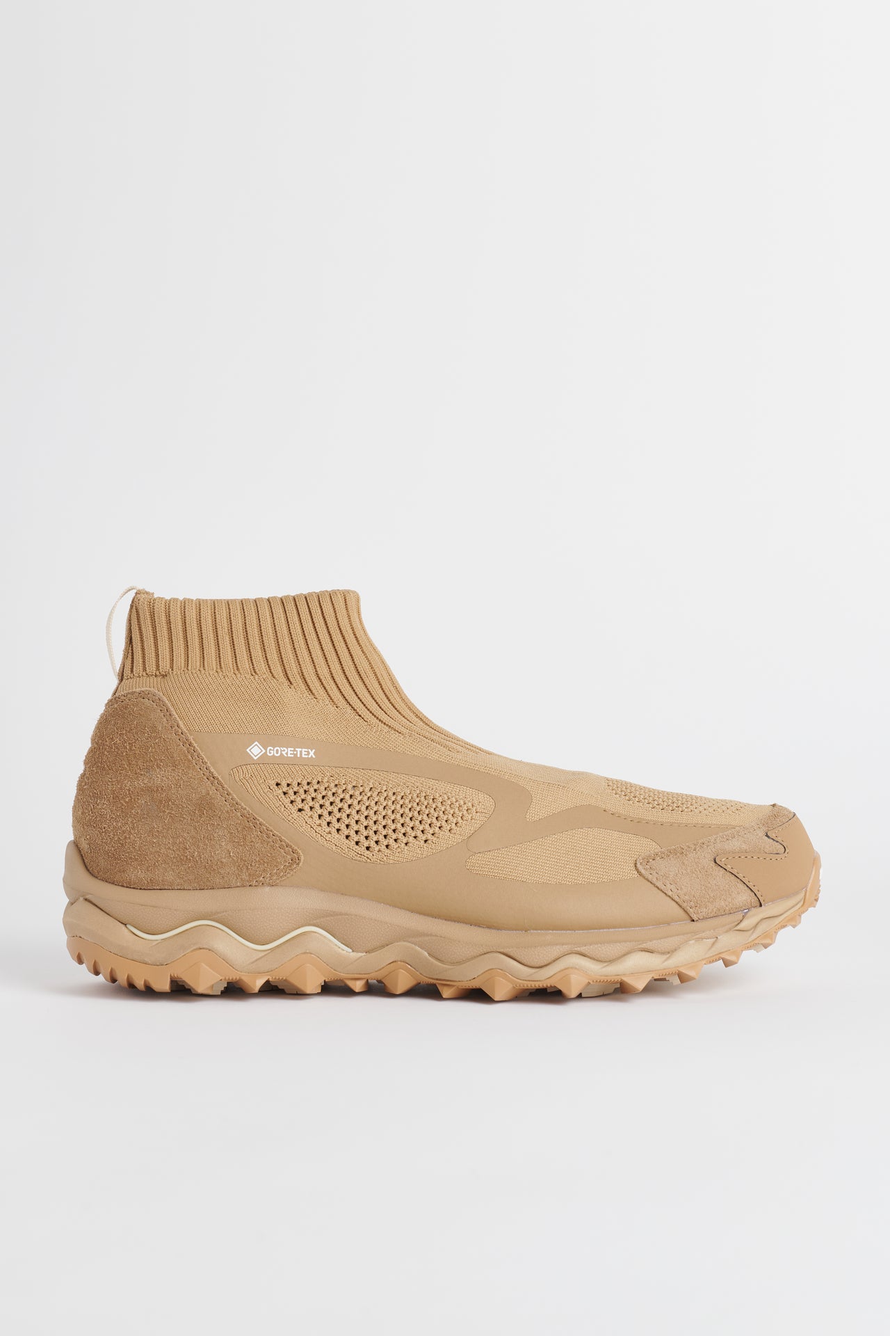 Mizuno x nonnative Wave Mujin TL Mid GTX Cognac