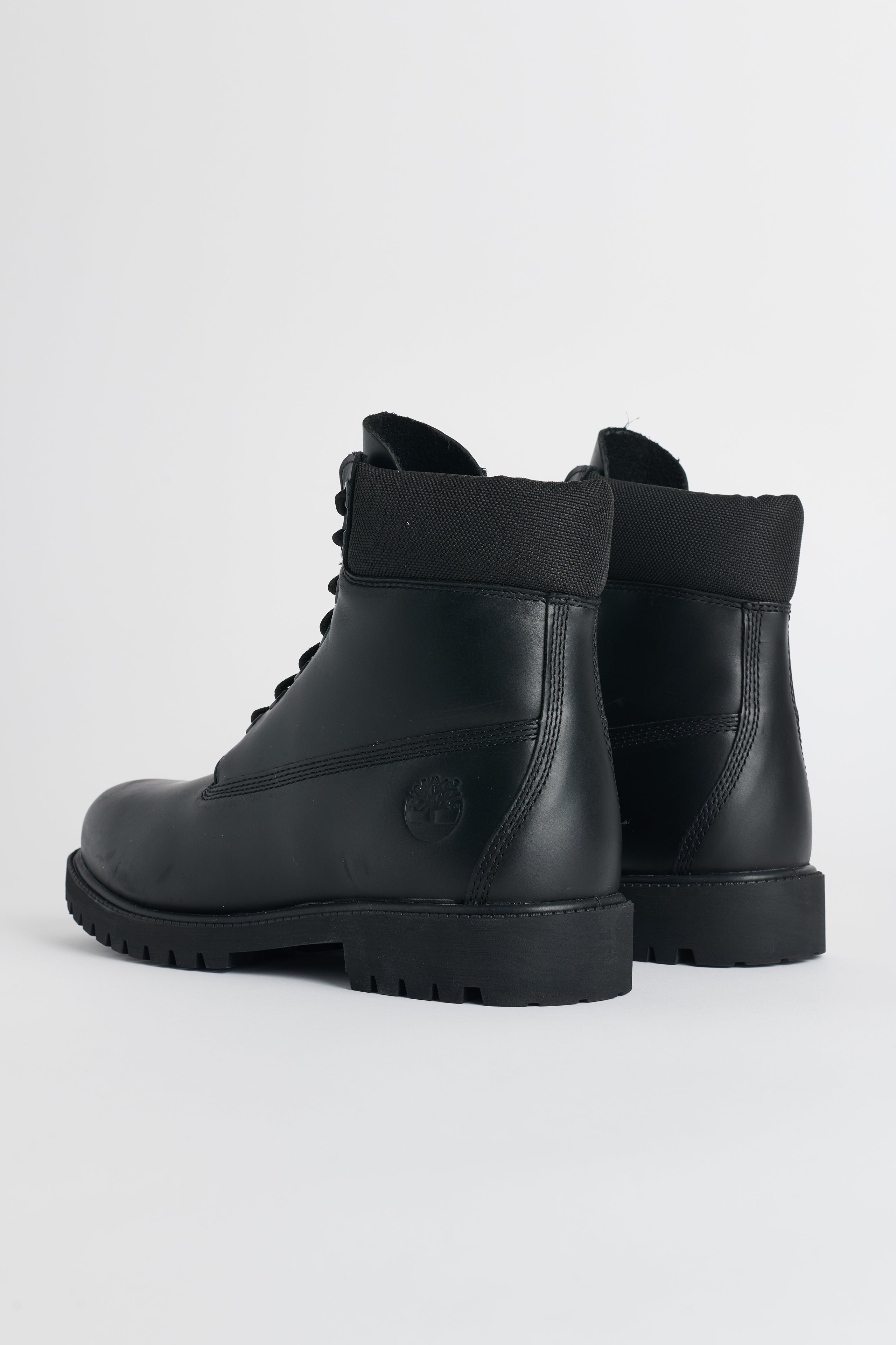 Timberland Heritage 6 Inch Lace Up Waterproof Boot Black