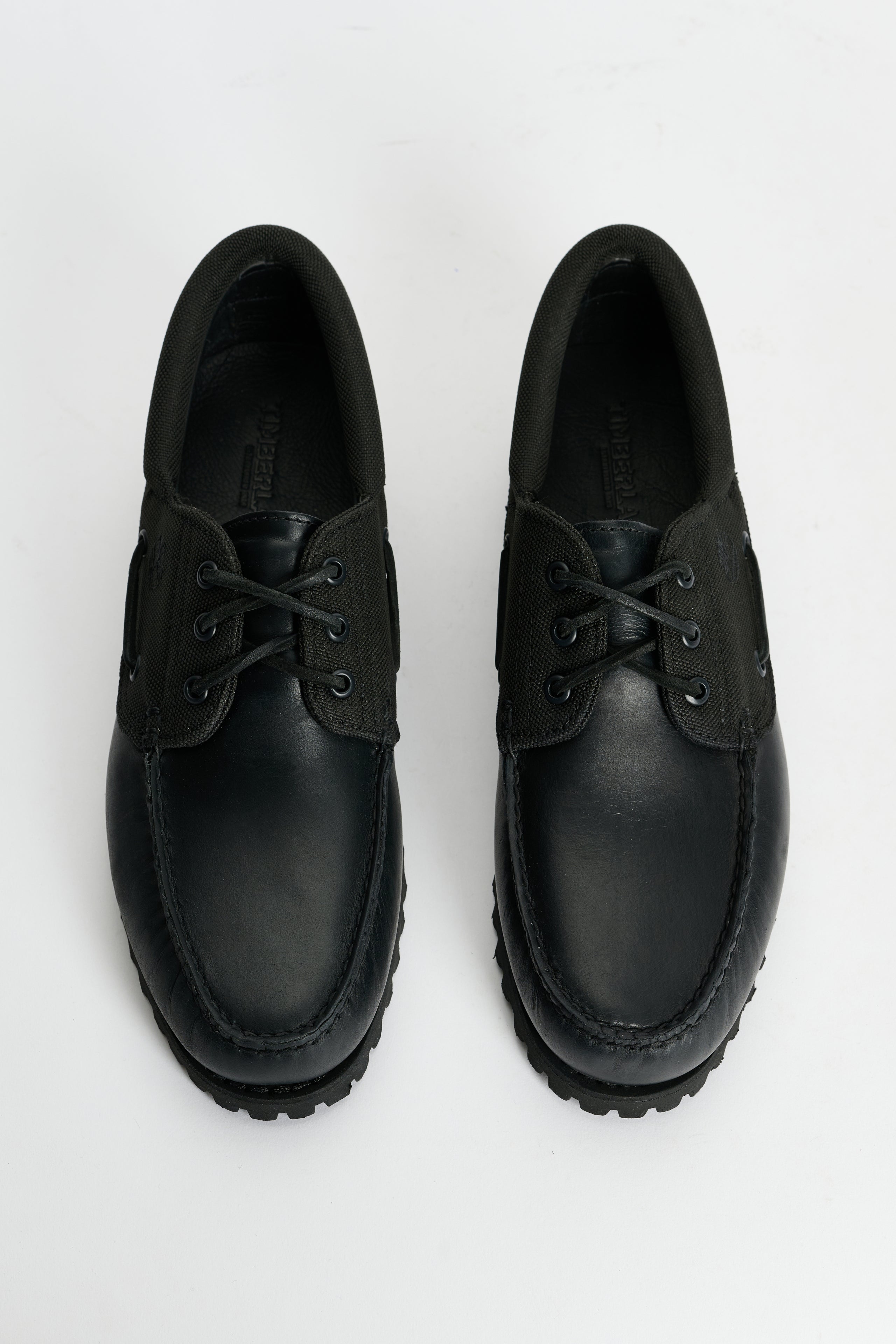 Timberland Authentic Boat Shoe Blackout Full Grain