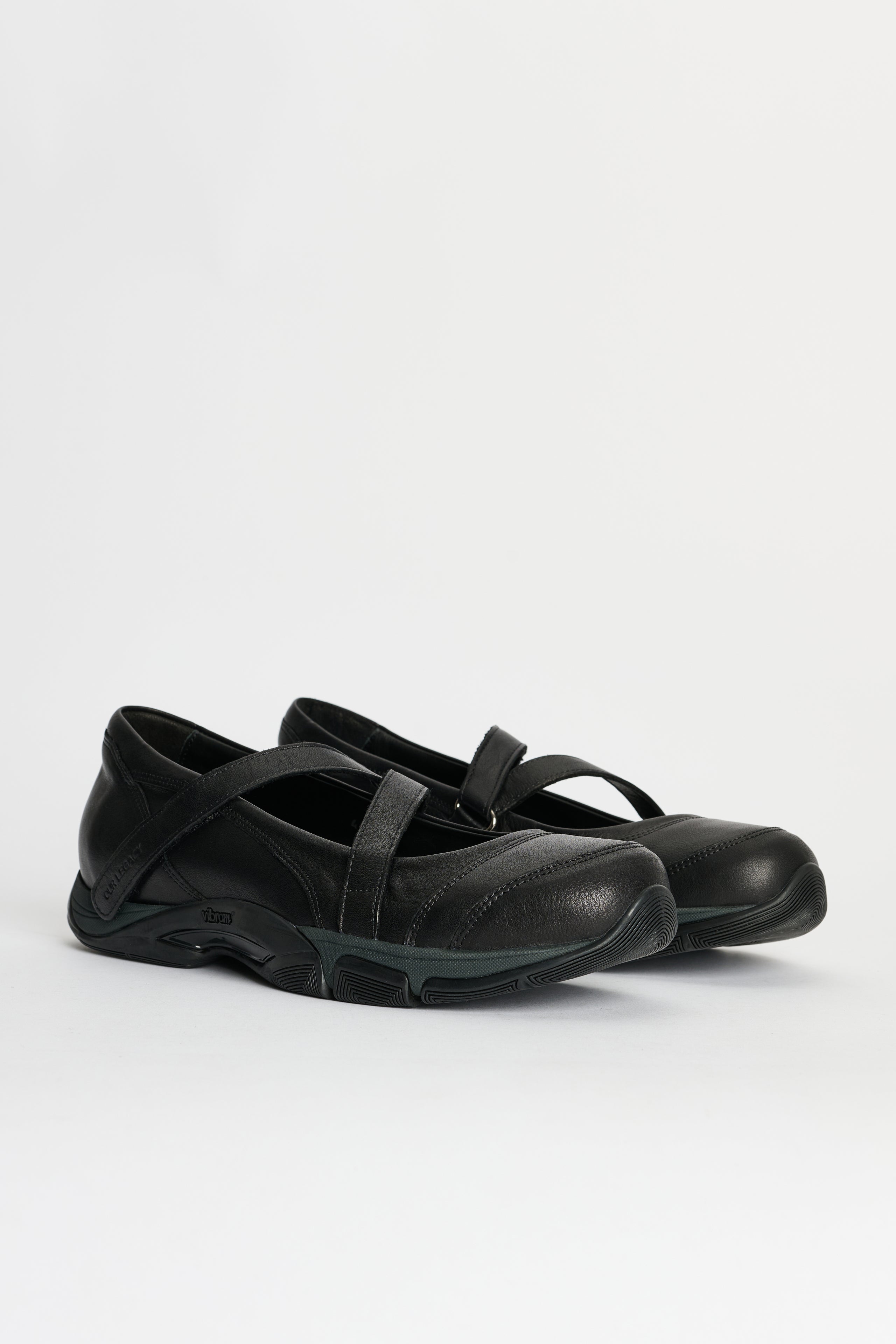 Our Legacy Sweetheart Dress Shoe Black Swan Leather