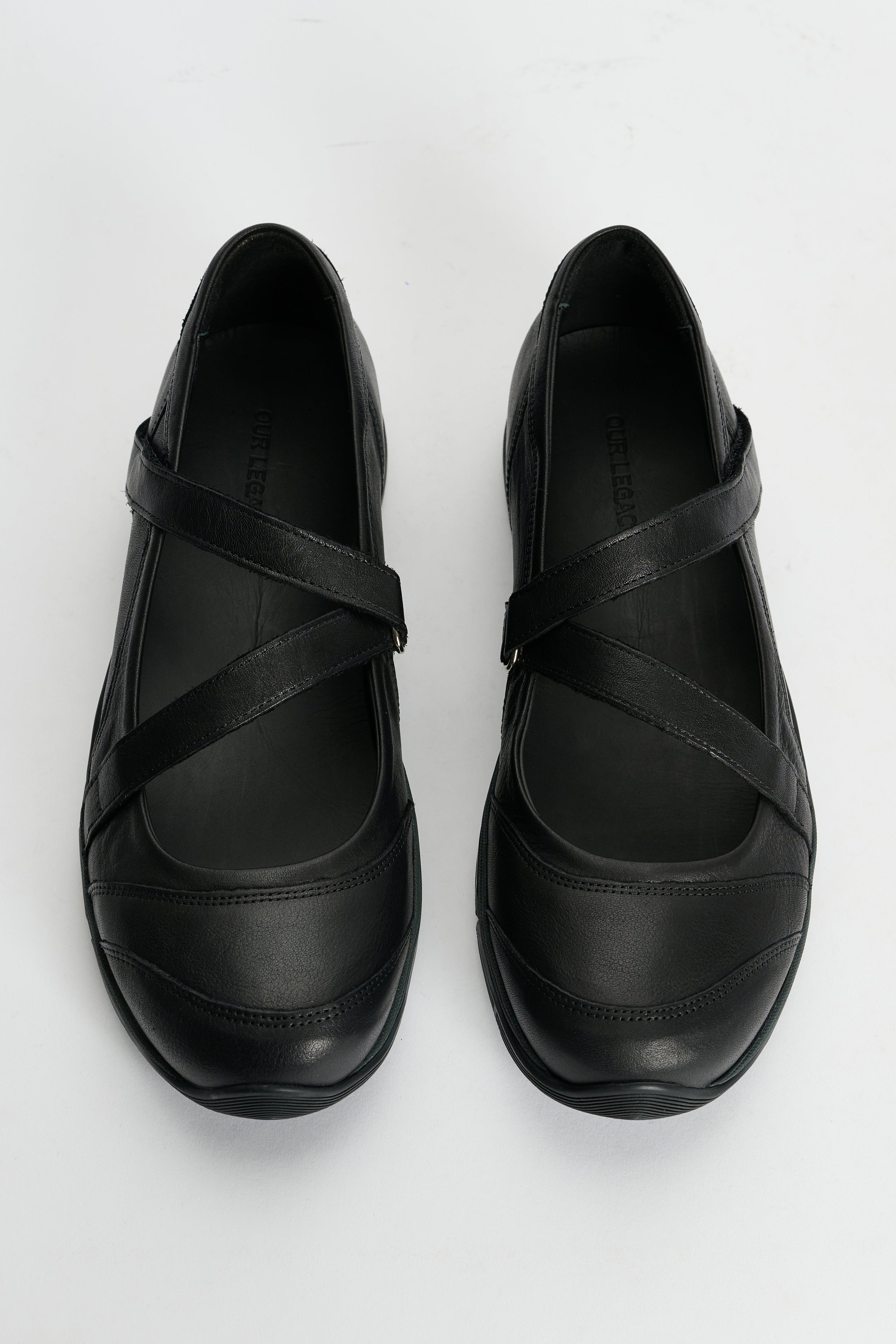 Our Legacy Sweetheart Dress Shoe Black Swan Leather